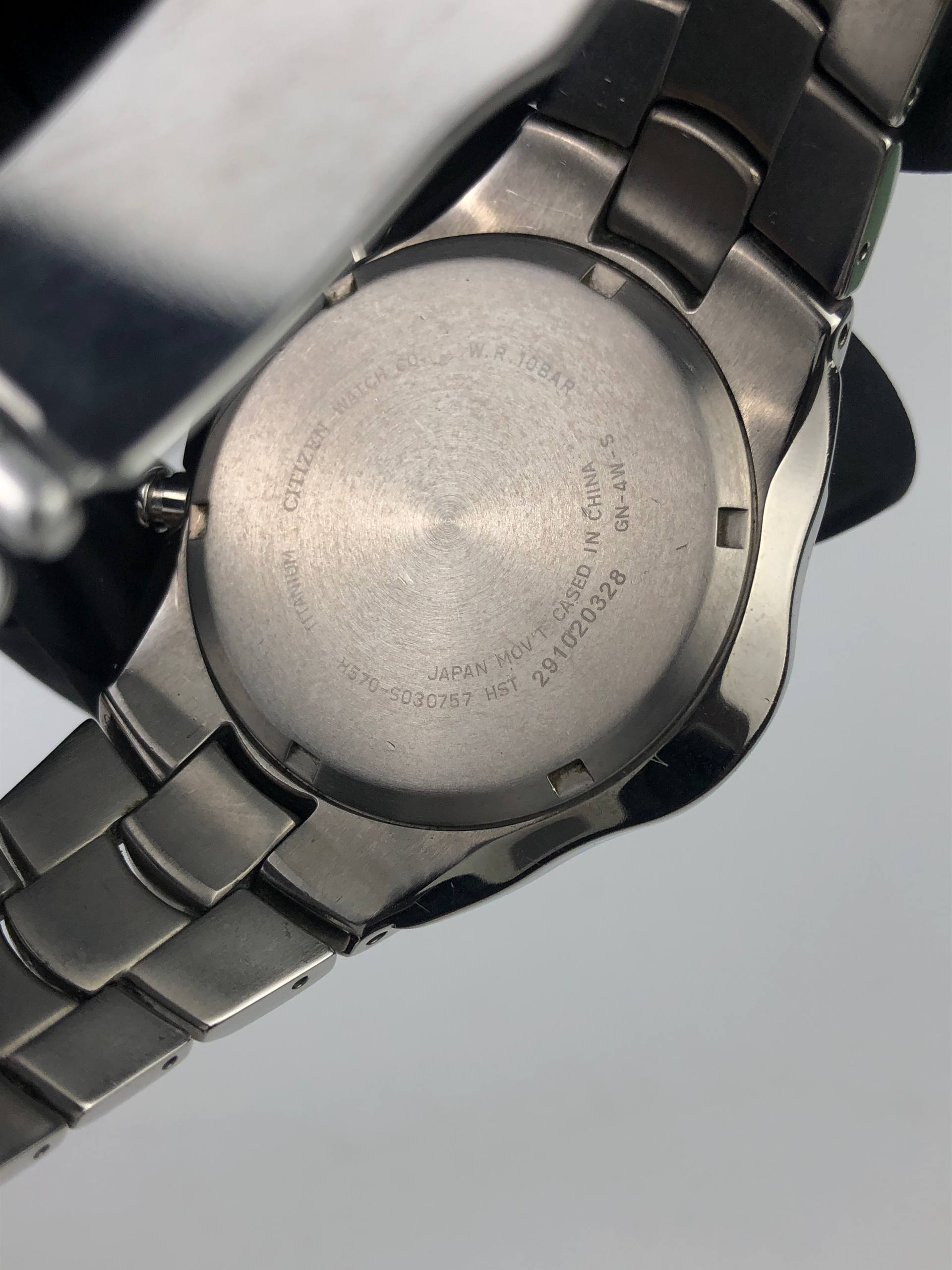 CITIZEN ECO DRIVE CHRONOGRAPH TITANIUM H570-S030757 SILVER DIAL ORIGINAL - Gambar 8