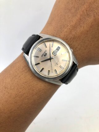 SEIKO 5 6119-8020 AUTOMATIC 21 JEWELS DAY DATE JAPAN DIAL AGING