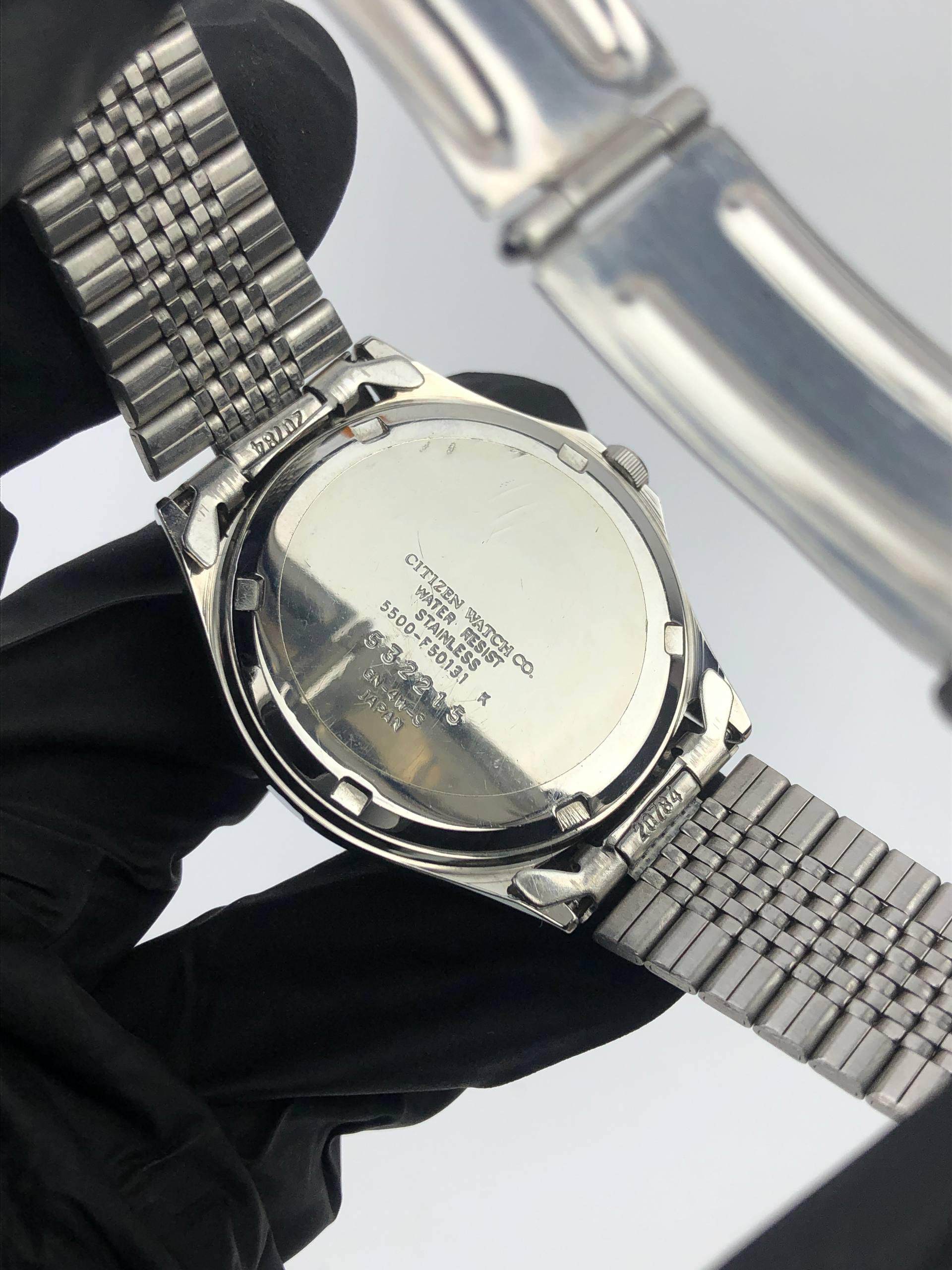 CITIZEN QUARTZ DAY DATE JAPAN 100M – JUBILEE 5-LINK STAINLESS - Gambar 8