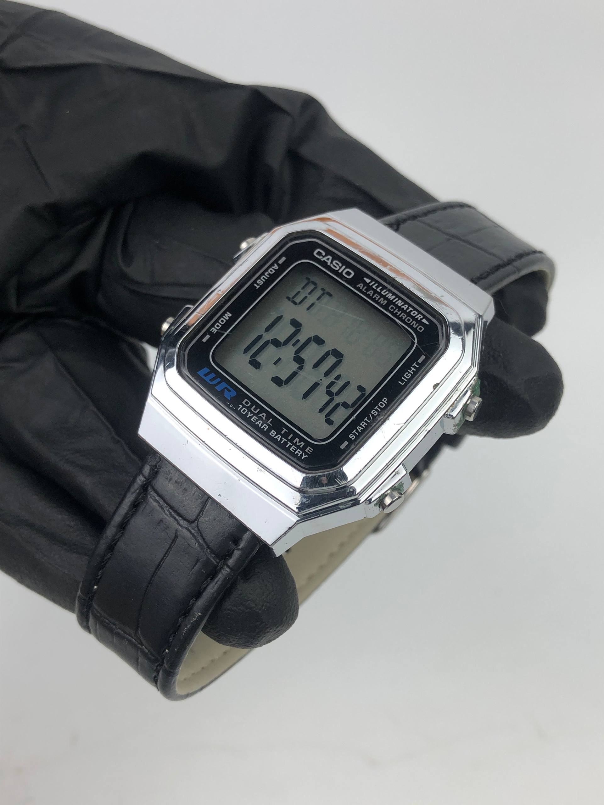 CASIO A178W MODULE 3234 DIGITAL QUARTZ ALARM CHRONOGRAPH RETRO WATCH - Gambar 3