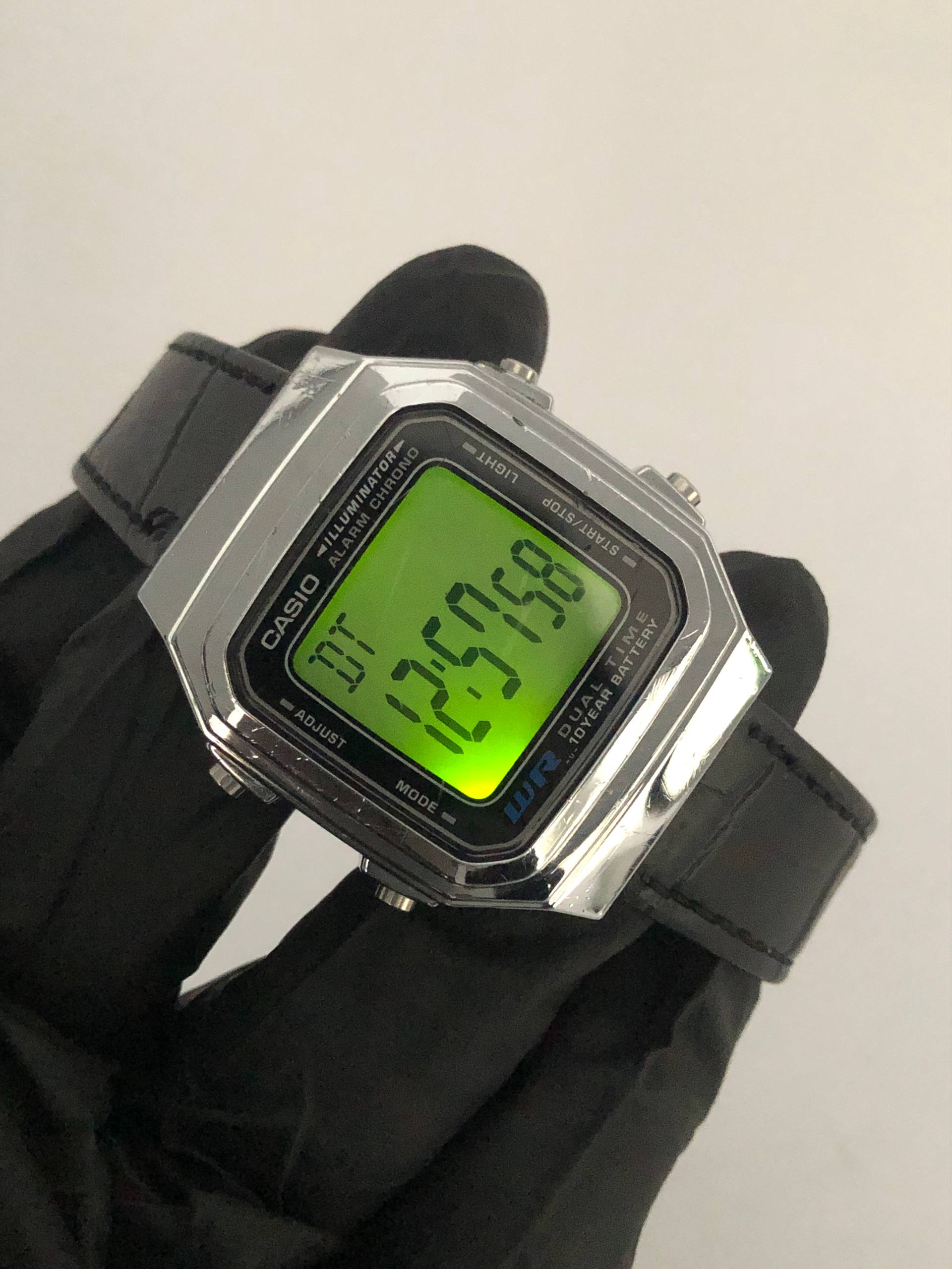 CASIO A178W MODULE 3234 DIGITAL QUARTZ ALARM CHRONOGRAPH RETRO WATCH - Gambar 5