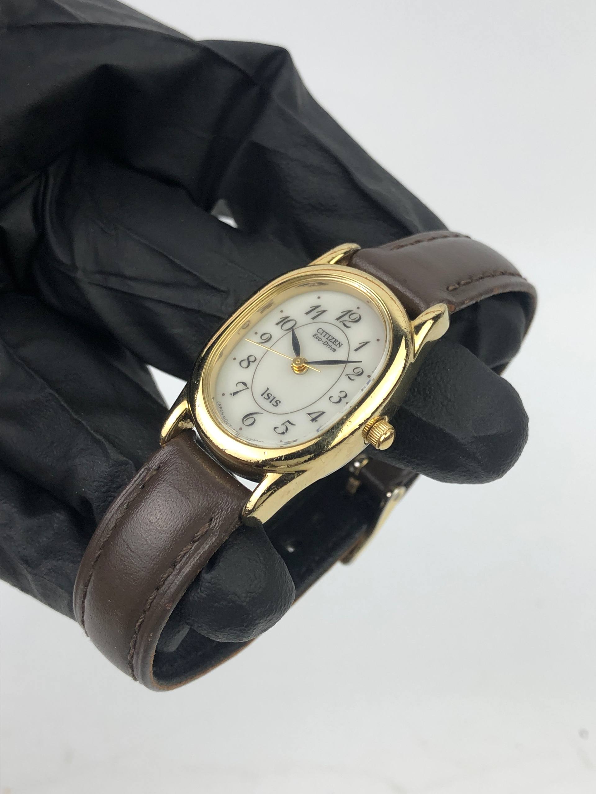 CITIZEN ISIS ECO-DRIVE E030-K16539 BAIGNOIRE BREGUET DIAL JAPAN LADIES WATCH - Gambar 3