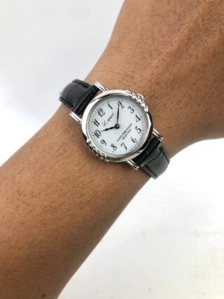 LEOPARD CITIZEN SOLAR-TECH QUARTZ ROMAN NUMERAL 5 BAR DRESS WATCH