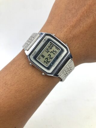 ALBA DIGITAL CHRONOGRAPH VINTAGE JAPAN STAINLESS STEEL ALARM STOPWATCH