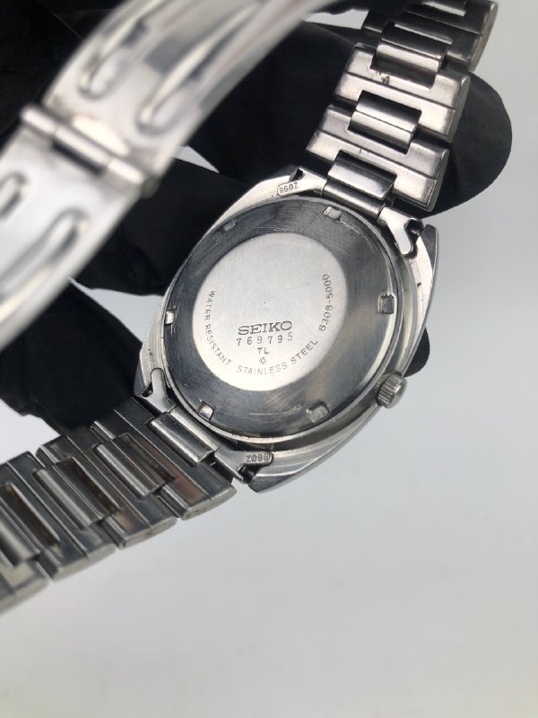 SEIKO AUTOMATIC CUSHION CASE 6308-5000 SILVER DIAL VINTAGE ALL ORIGINAL - Gambar 8