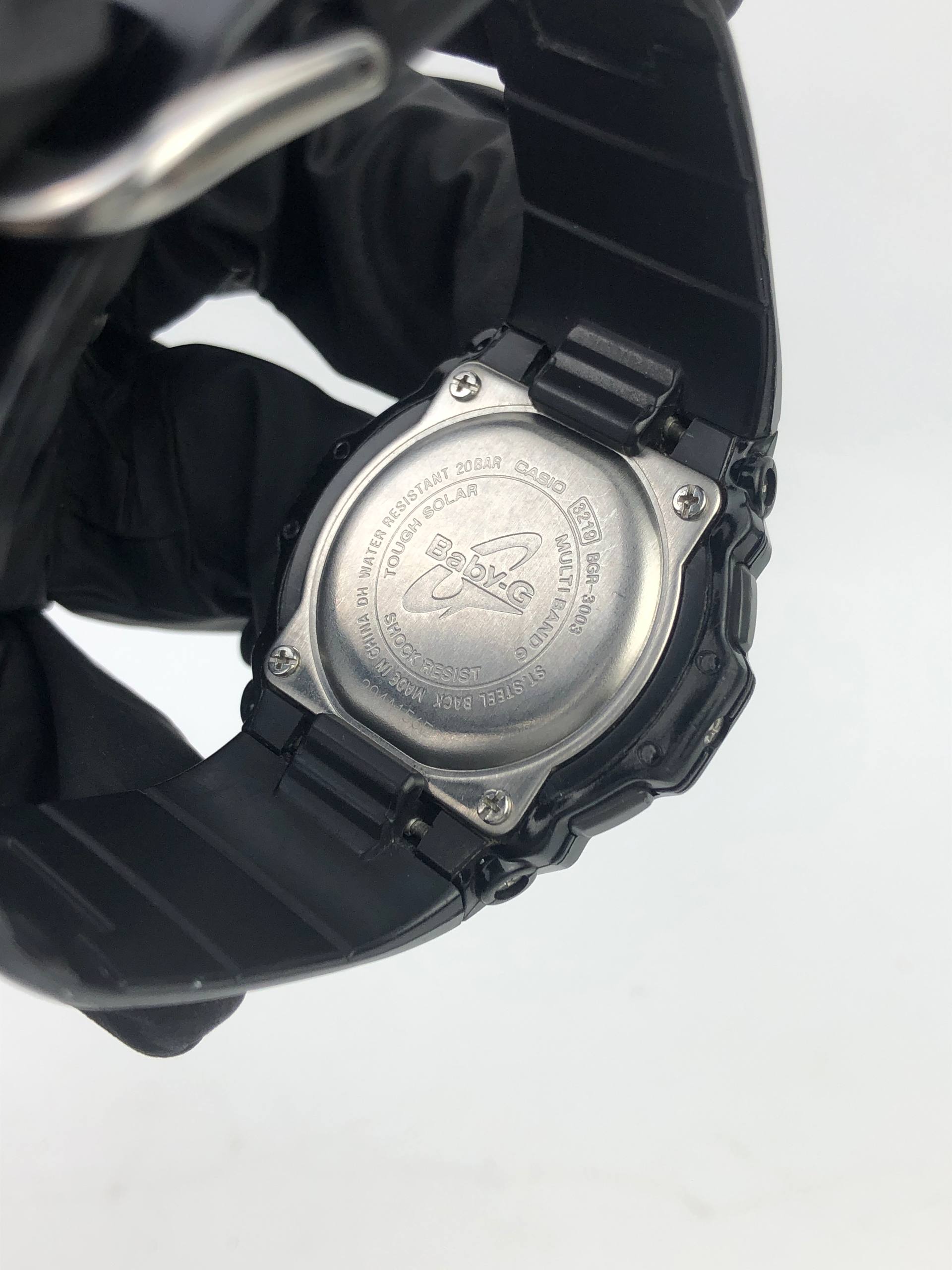 CASIO BABY-G BGR-300 TOUGH SOLAR MULTI BAND 6 DIGITAL BLACK - Gambar 8