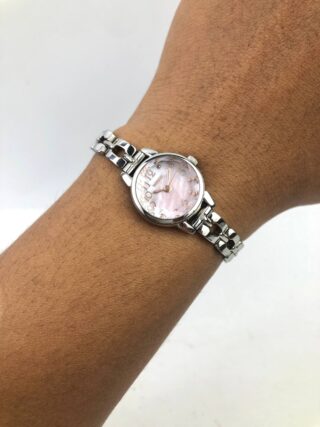 WIRED BY SEIKO 1N01-K400 QUARTZ MOTHER OF PEARL LADIES WATCH
