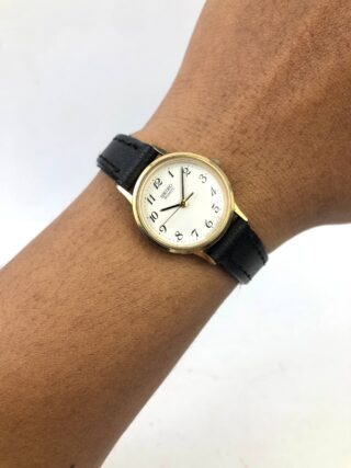 SEIKO QUARTZ 5421-0090 LADIES GOLD CASE ORIGINAL