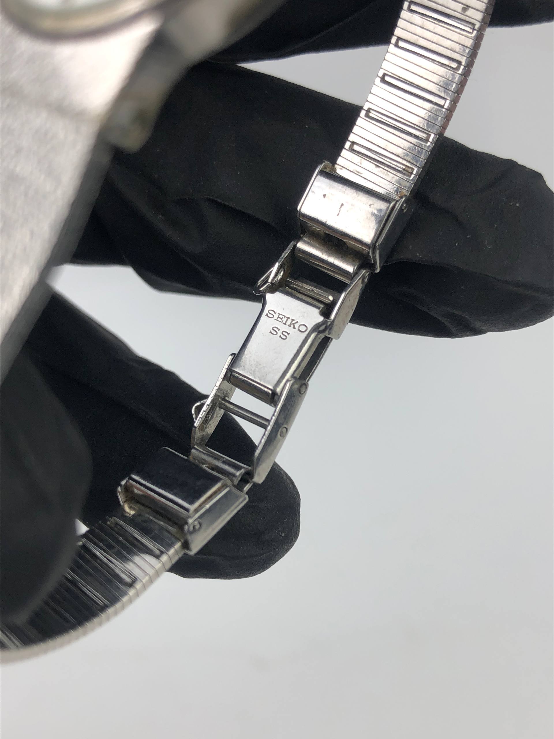 SEIKO 1400-0120 PDP PALLADIUM PLATED QUARTZ JAPAN LADIES - Gambar 7