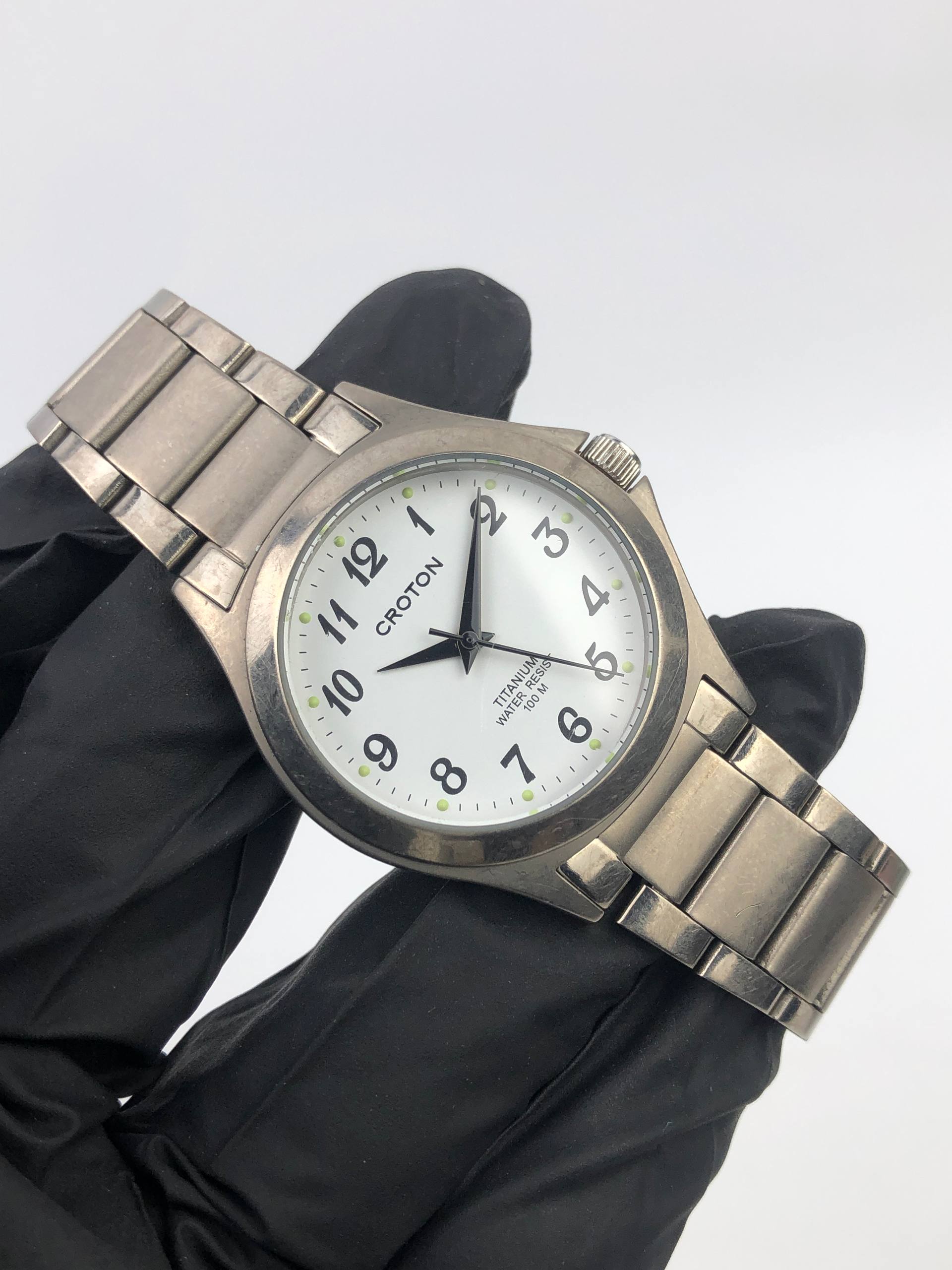 JAM TANGAN CASUAL TITANIUM FULL JAPAN CROTON - Gambar 4