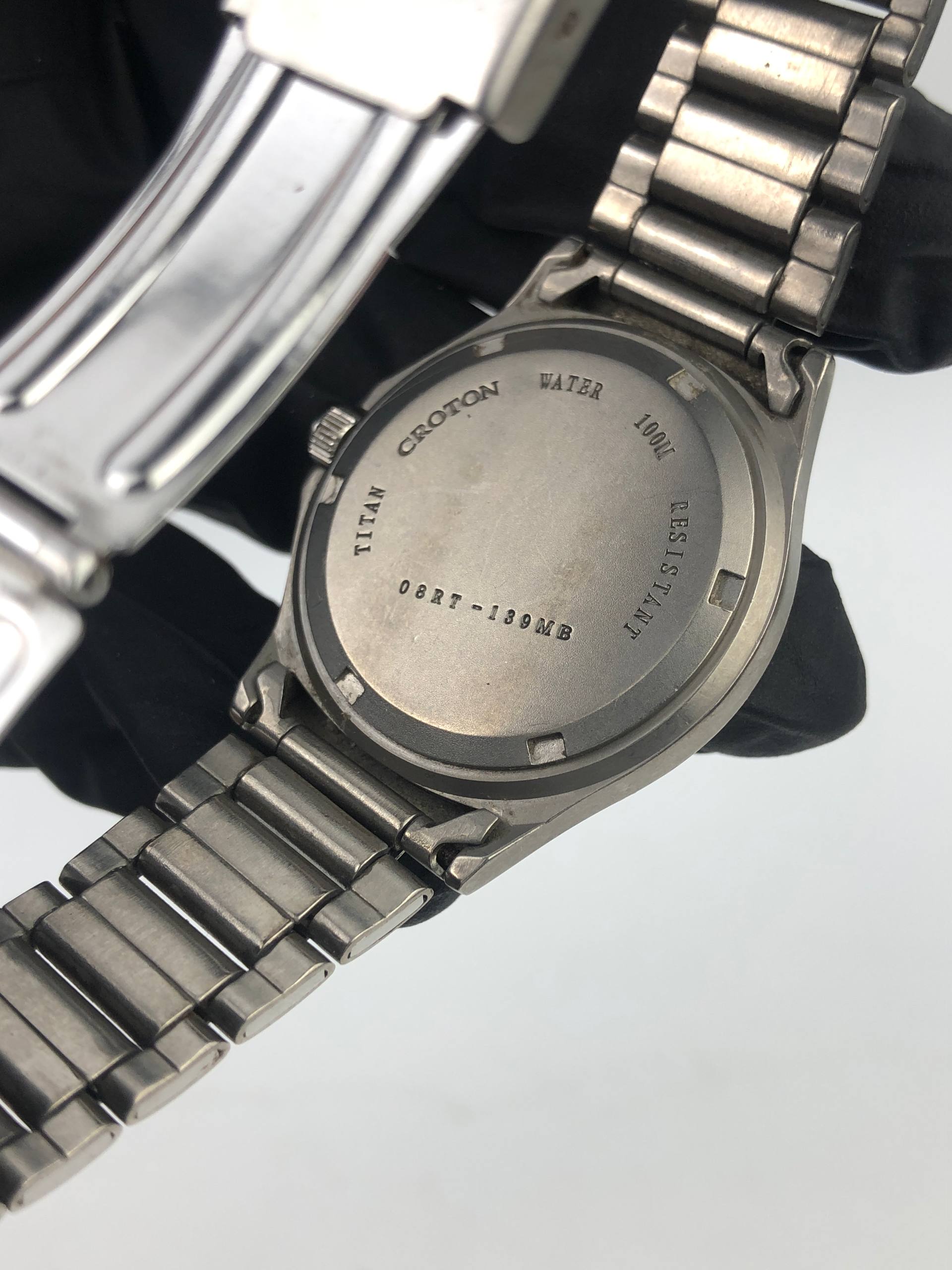 JAM TANGAN CASUAL TITANIUM FULL JAPAN CROTON - Gambar 7