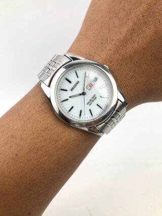 CITIZEN REGUONO E101 SOLAR-TECH QUARTZ JAPAN 10 BAR DATE STAINLESS