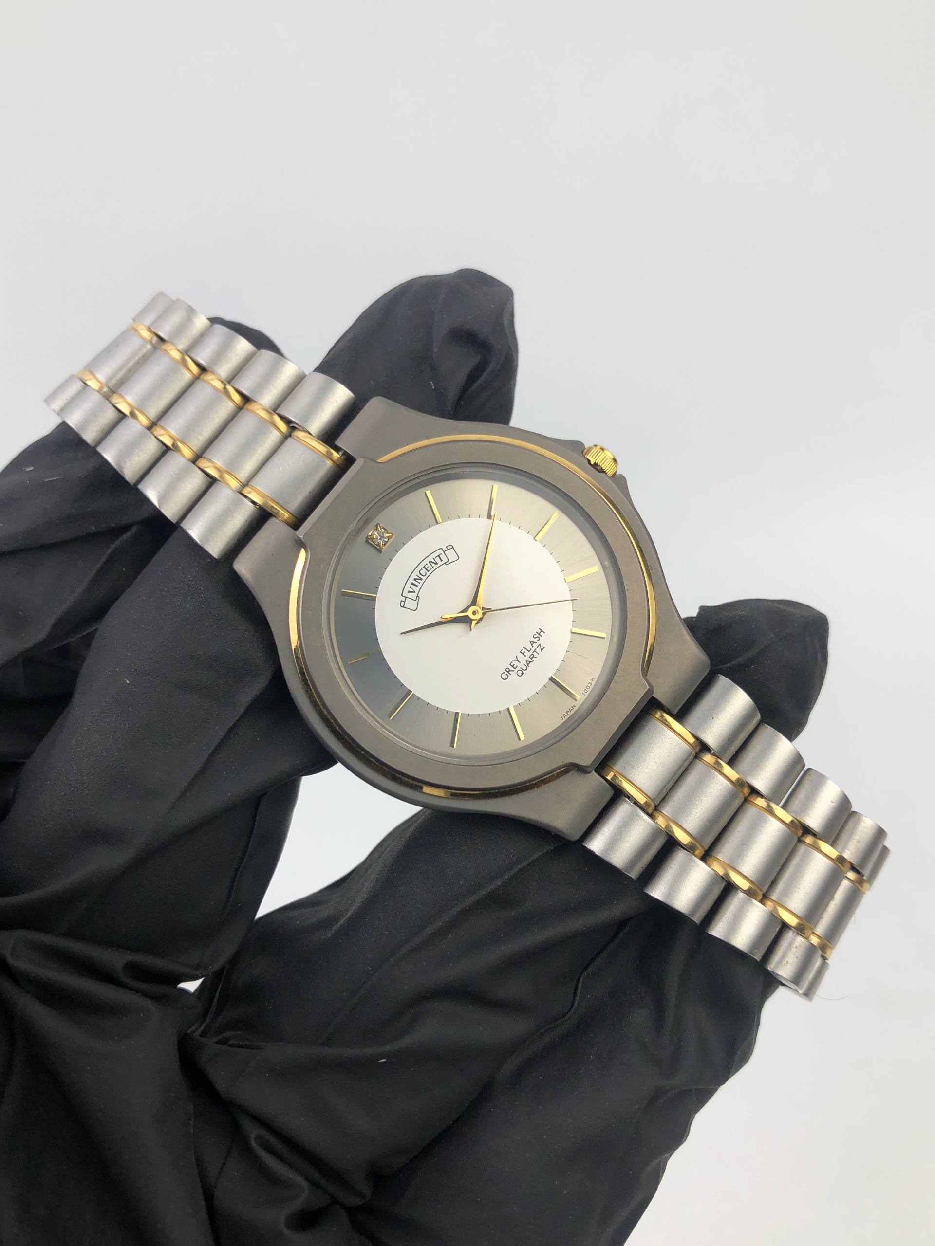 JAPAN WATCH FULL TITANUM VINCENT QUARTZ - Gambar 4