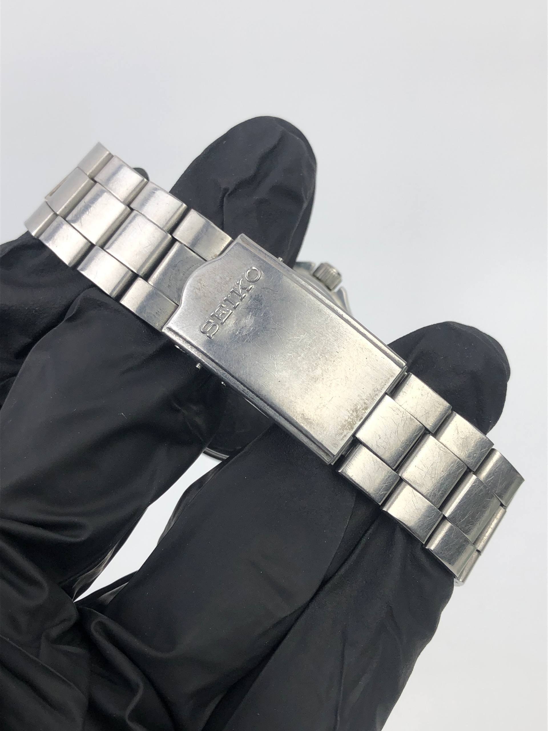 SEIKO CHRONOS 8123-7090 QUARTZ DAY-DATE JAPAN ORIGINAL - Gambar 7