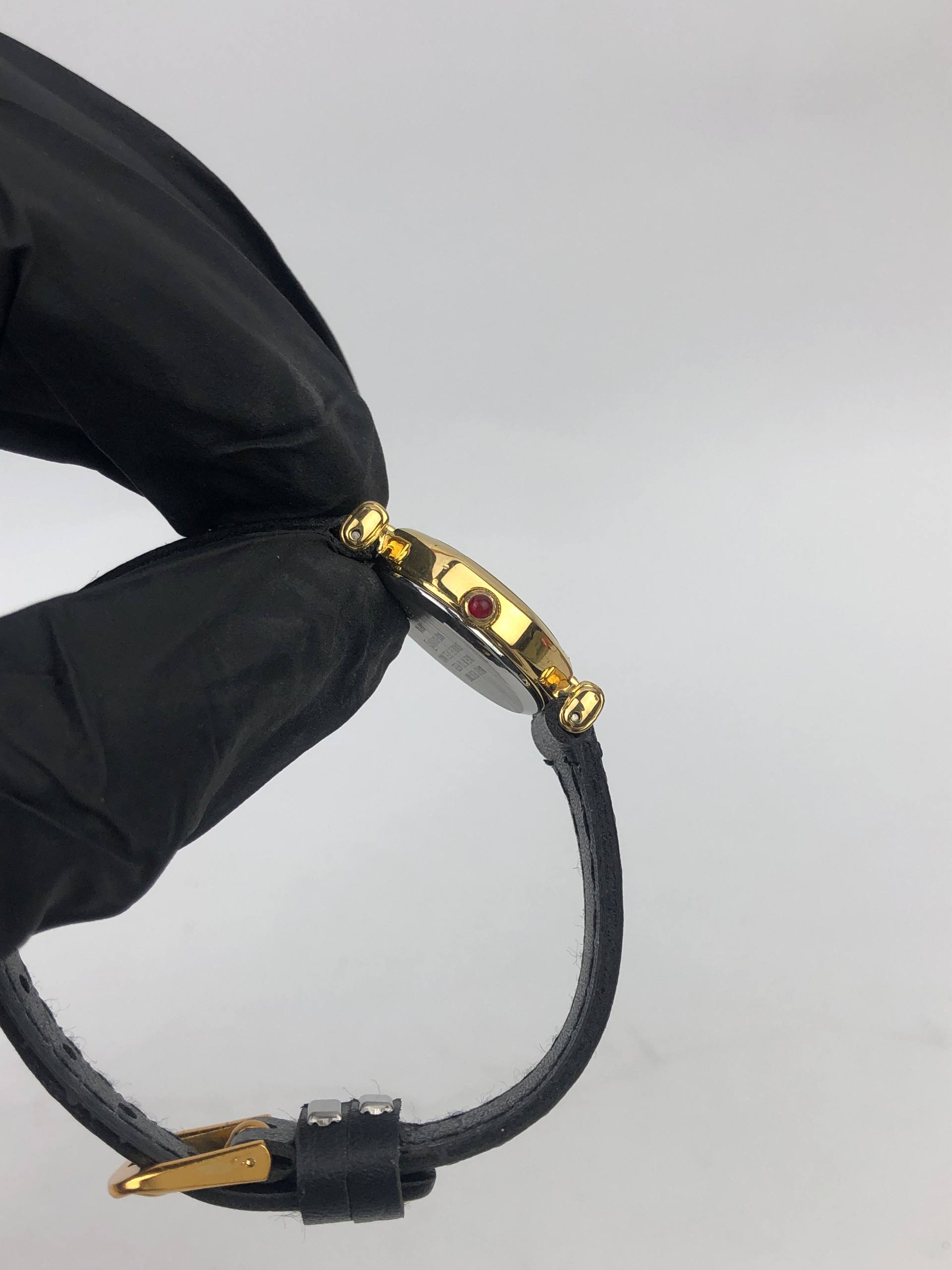 ALBA ESTATE OCTAGON V401-0810 GOLD QUARTZ JAPAN LEATHER - Gambar 5