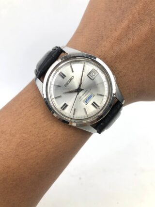 SEIKO SEIKOMATIC WEEKDATER 6206-8100 AUTOMATIC 26 JEWELS SILVER DIAL