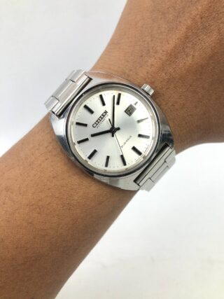 CITIZEN AUTOMATIC 21 JEWELS VINTAGE JAPAN ORIGINAL INTEGRATED BRACELET