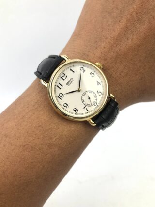 SEIKO QUARTZ 2628-0140 VINTAGE SMALL SECOND ART DECO DIAL JAPAN