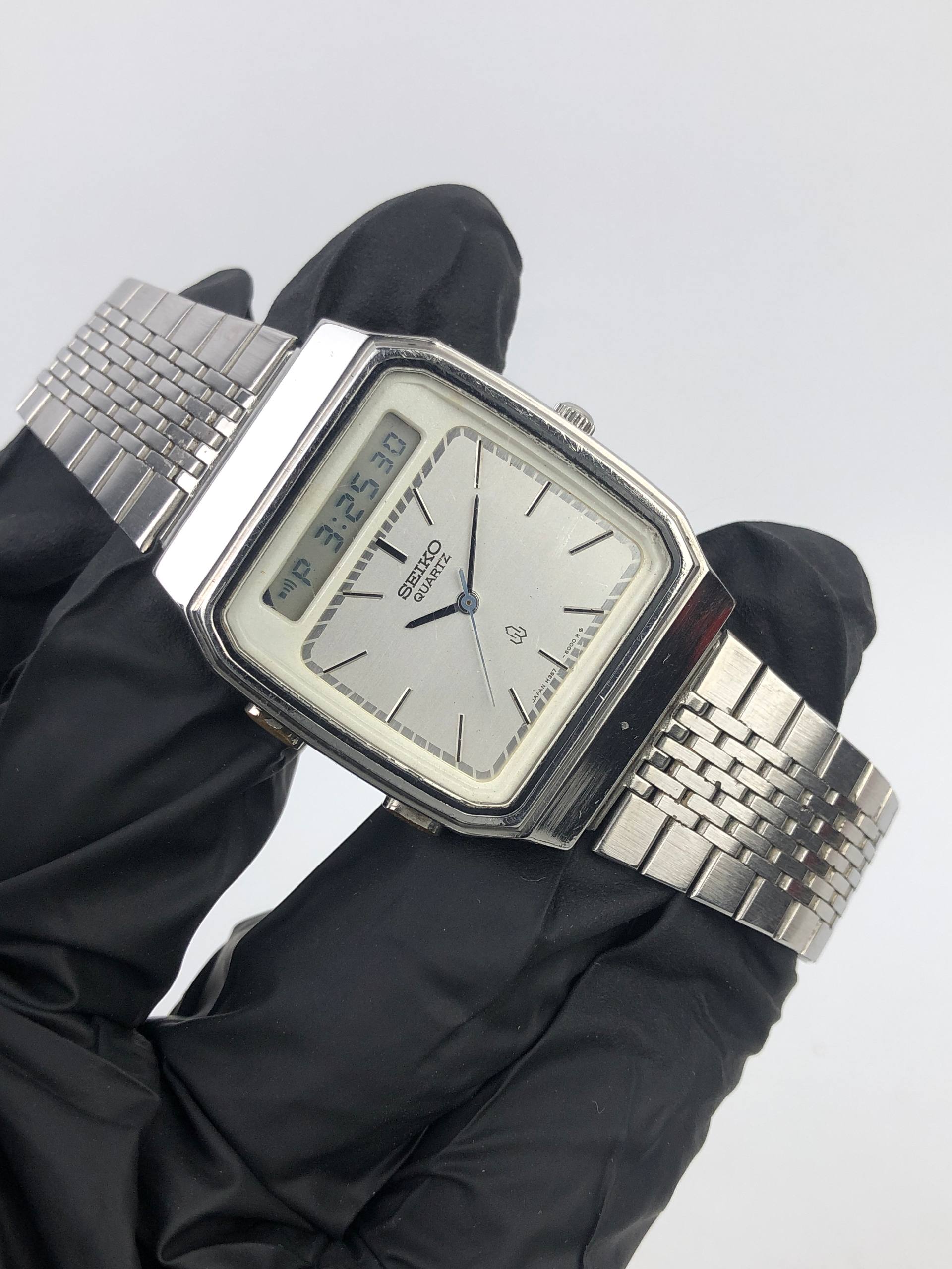 SEIKO H357 ANADIGI VINTAGE ICONIC 80s JAPAN - Gambar 4
