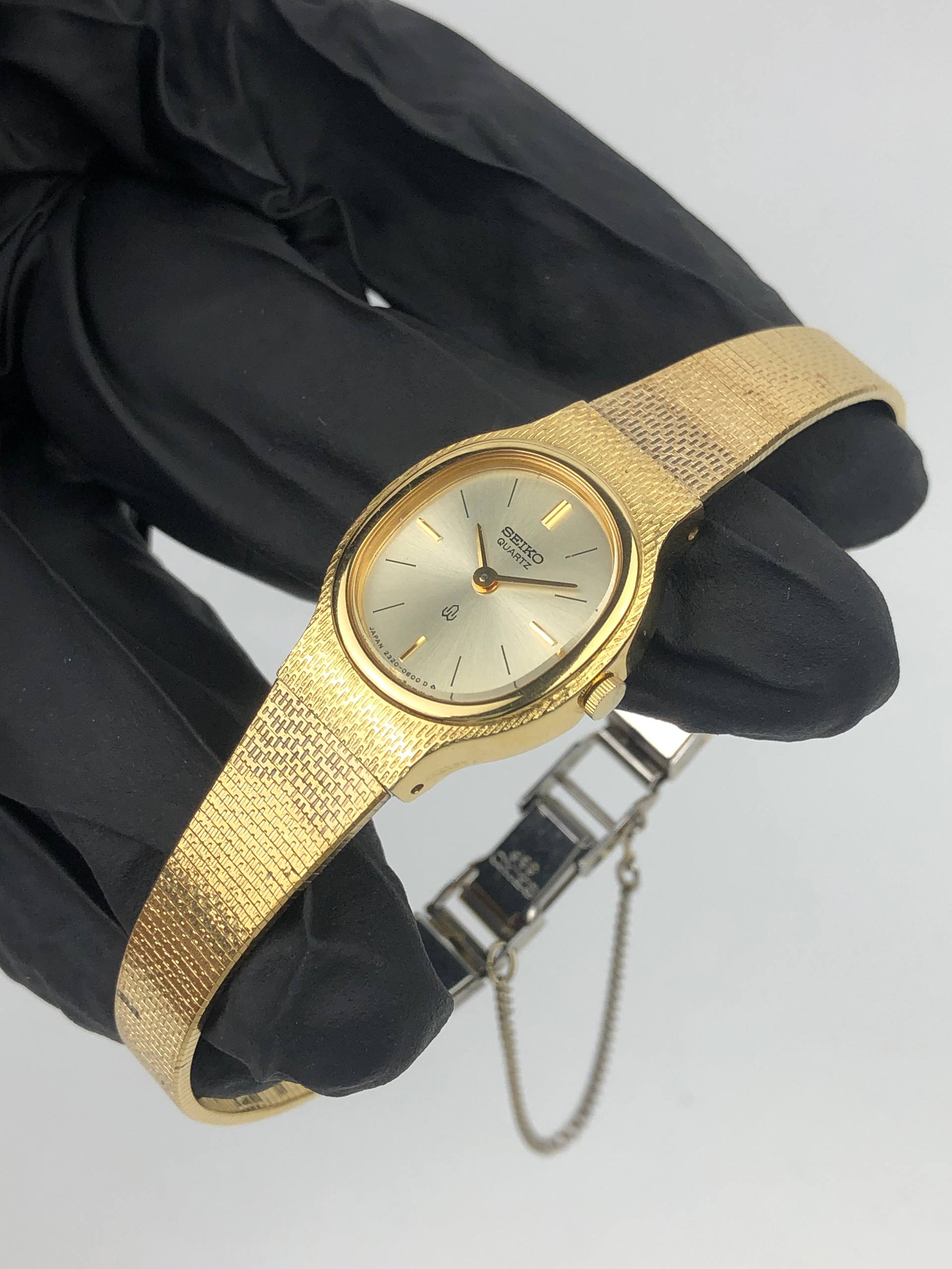 SEIKO GOLDEN PETITE QUARTZ LADIES ALL ORIGINAL - Gambar 2
