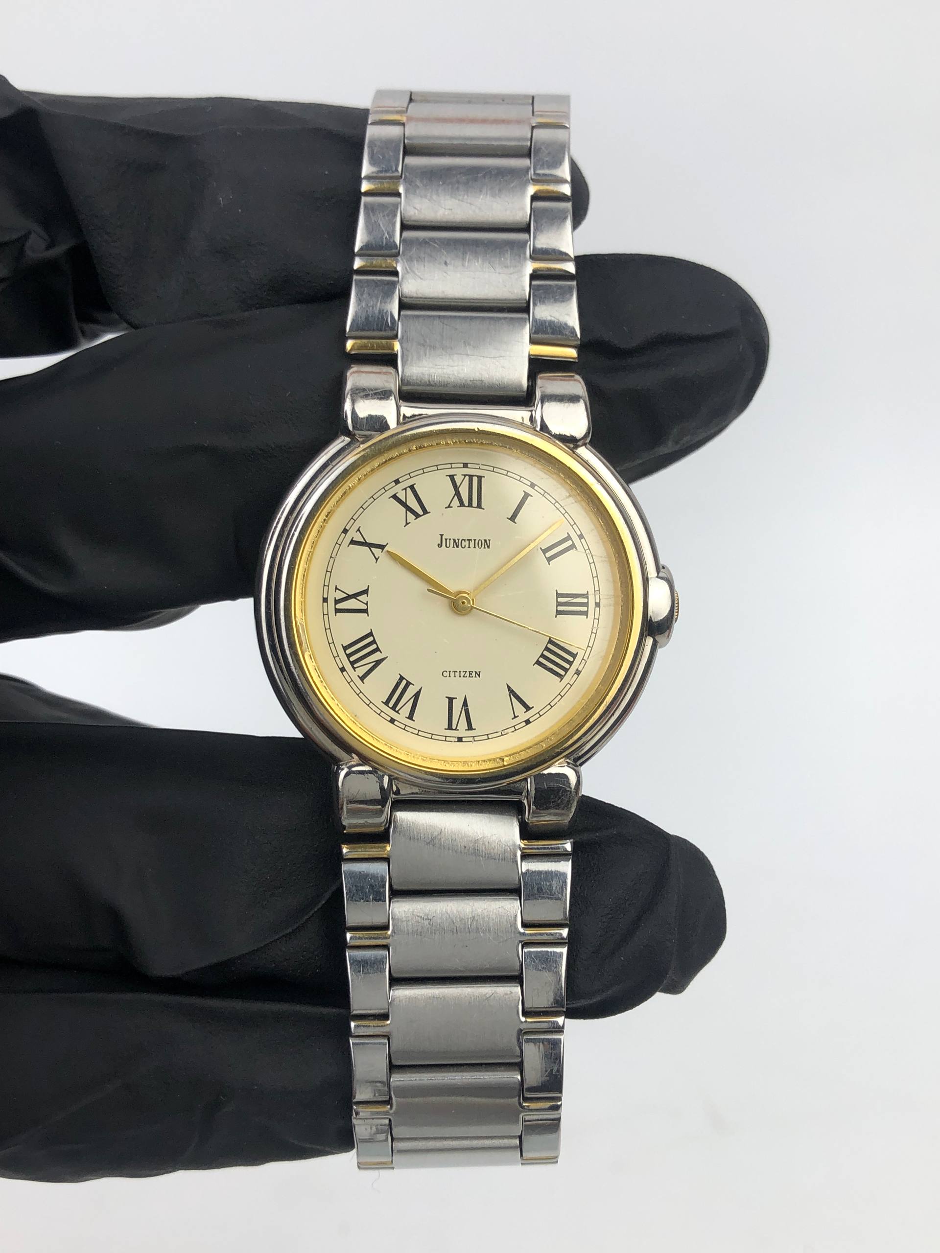 CITIZEN JUNCTION ROUND ROMAN DIAL ALL ORIGINAL - Gambar 2