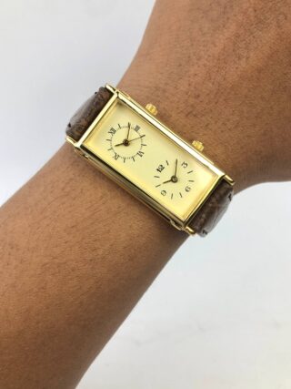 DUAL TIME WATCH QUARTZ JAPAN NEW ZEALAND