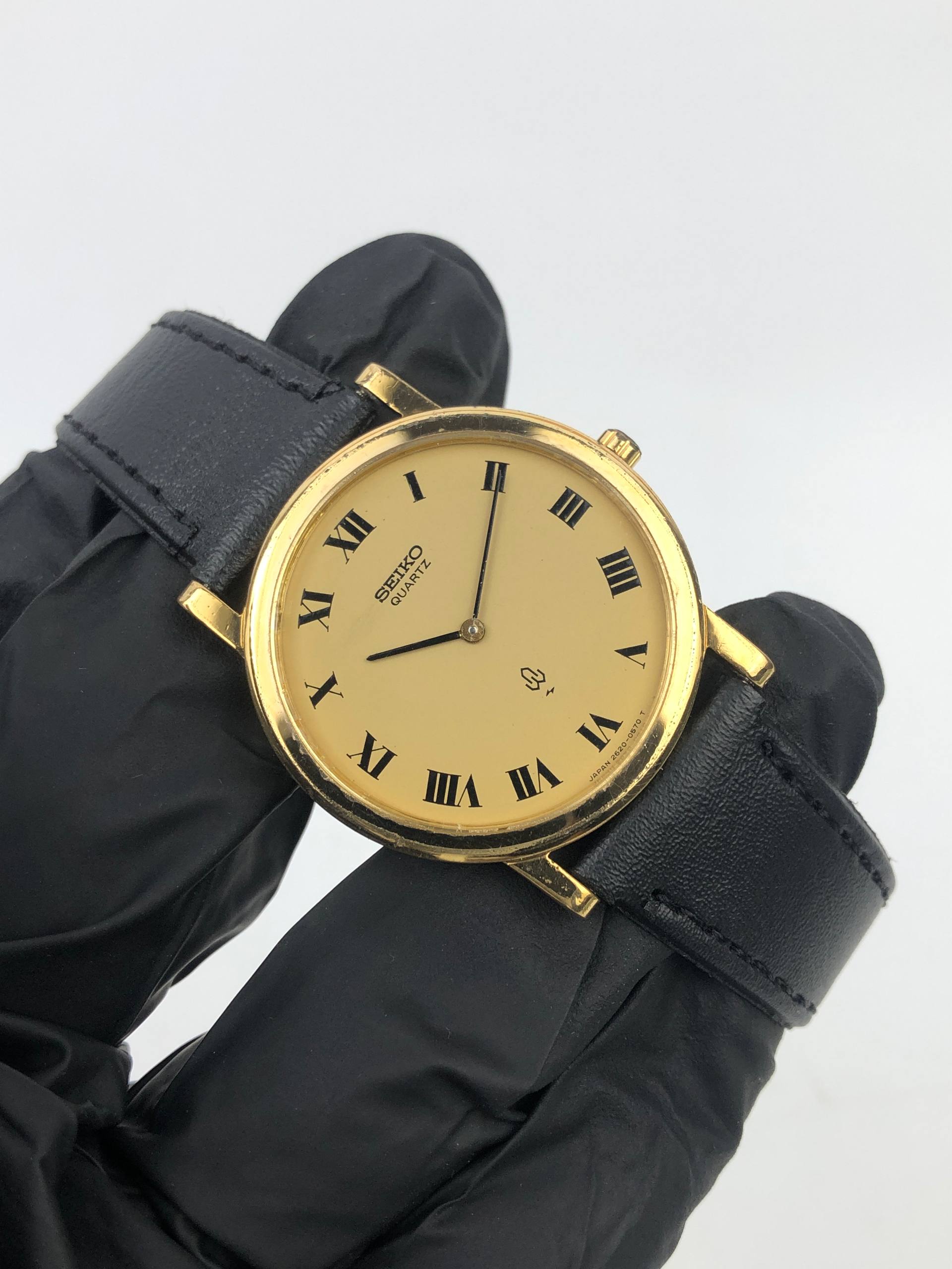 SEIKO CHARIOT QUARTZ ROMAN GOLD ROMAN DIAL - Gambar 4