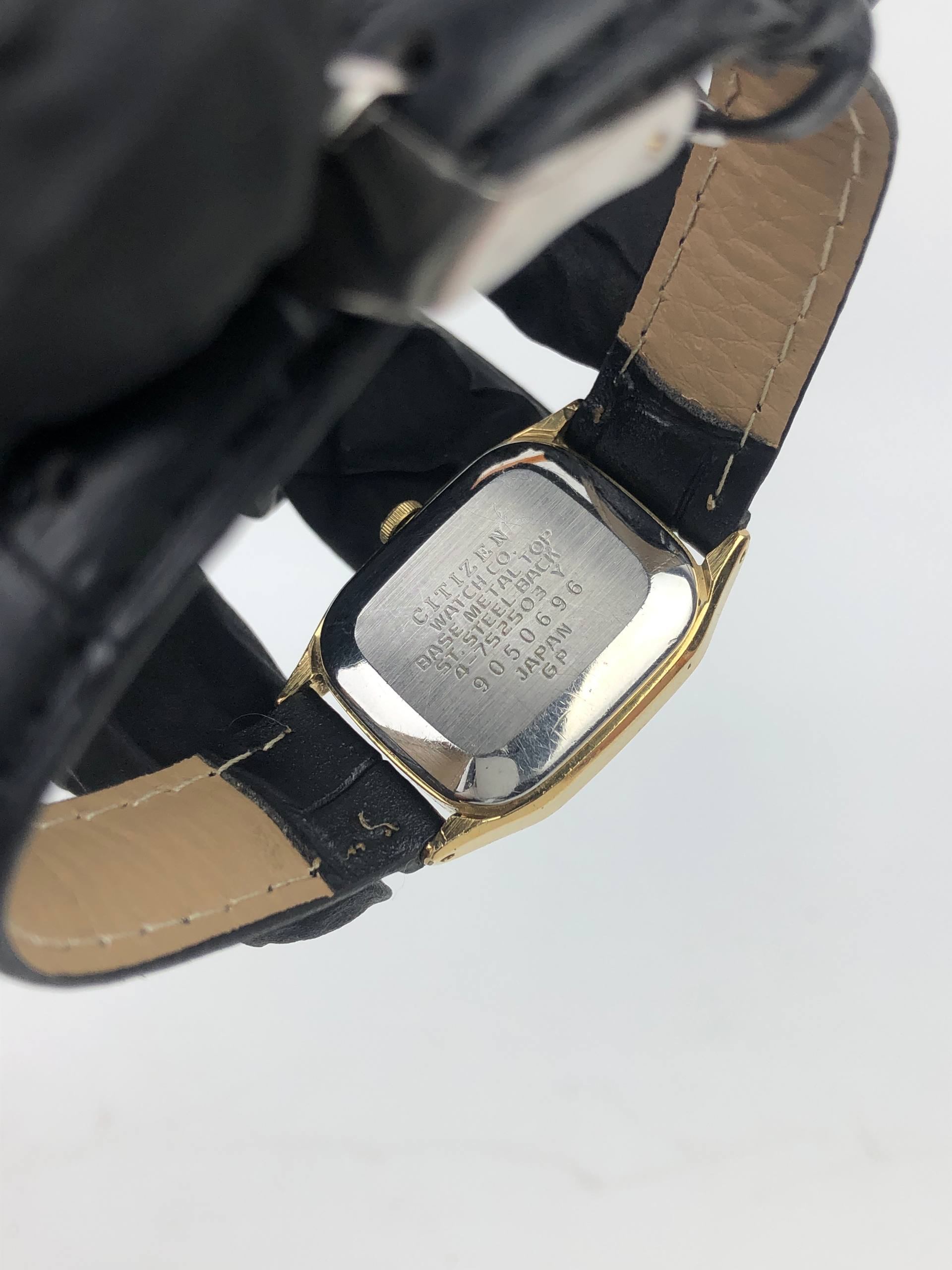 CITIZEN CASTALIA QUARTZ BROWN DIAL - Gambar 7