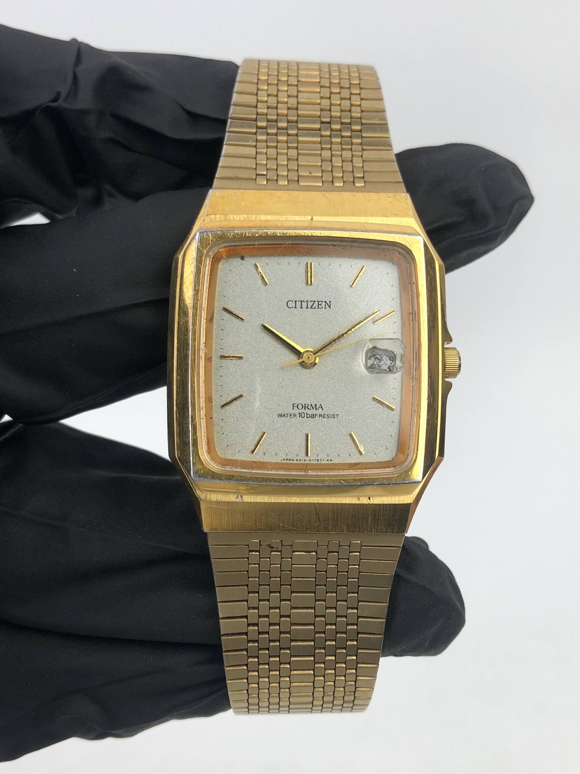 CITIZEN FORMA TV CASE GOLD ALL ORIGINAL - Gambar 2