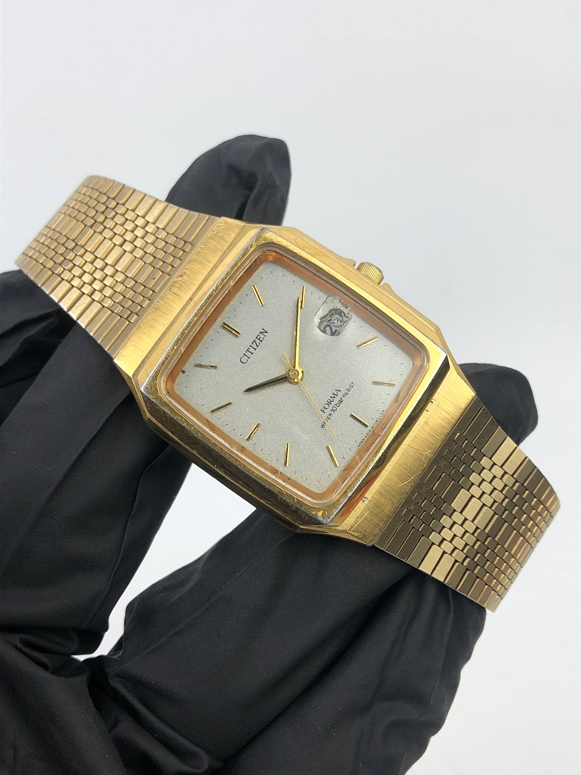 CITIZEN FORMA TV CASE GOLD ALL ORIGINAL - Gambar 4
