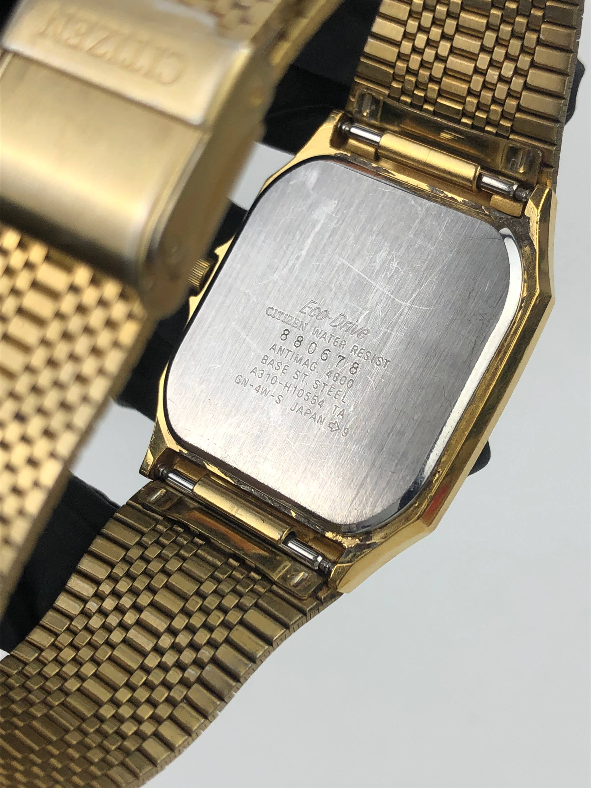 CITIZEN FORMA TV CASE GOLD ALL ORIGINAL - Gambar 7