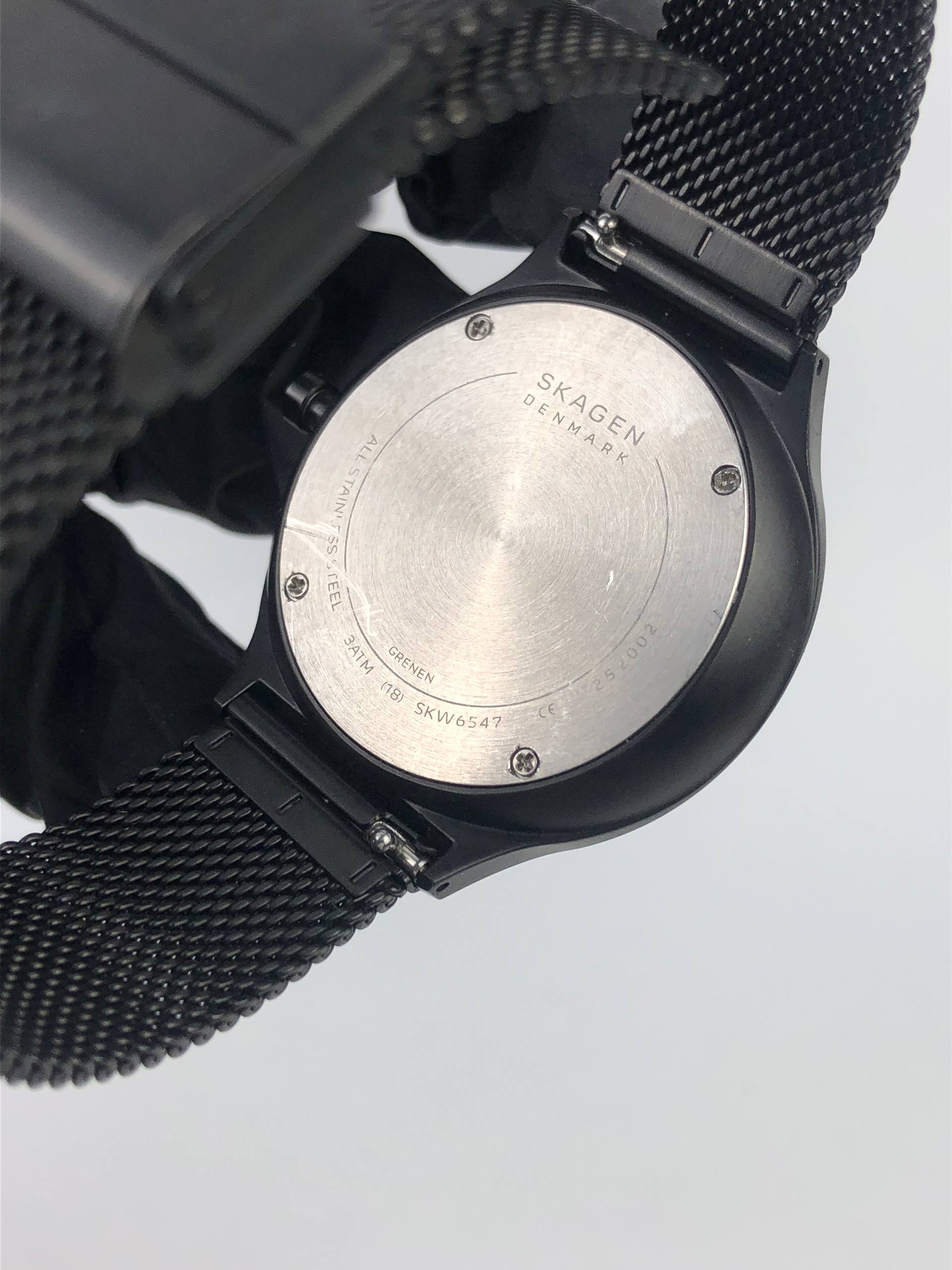 SKAGEN DENMARK SKW6547 BLACK ALL ORIGINAL - Gambar 7