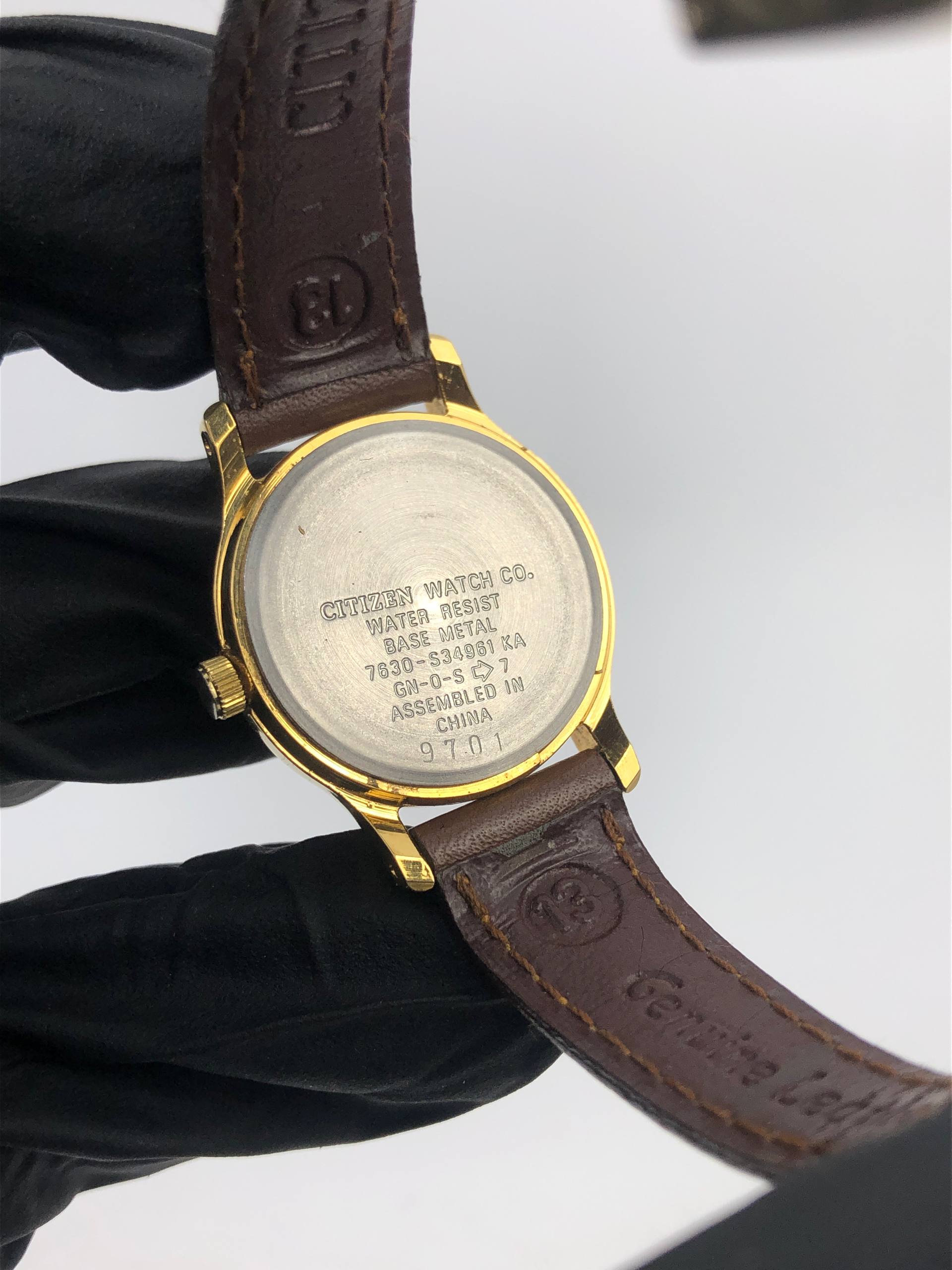 CITIZEN FREEWAY ANALOG KLASIK NUMERAL - Gambar 7