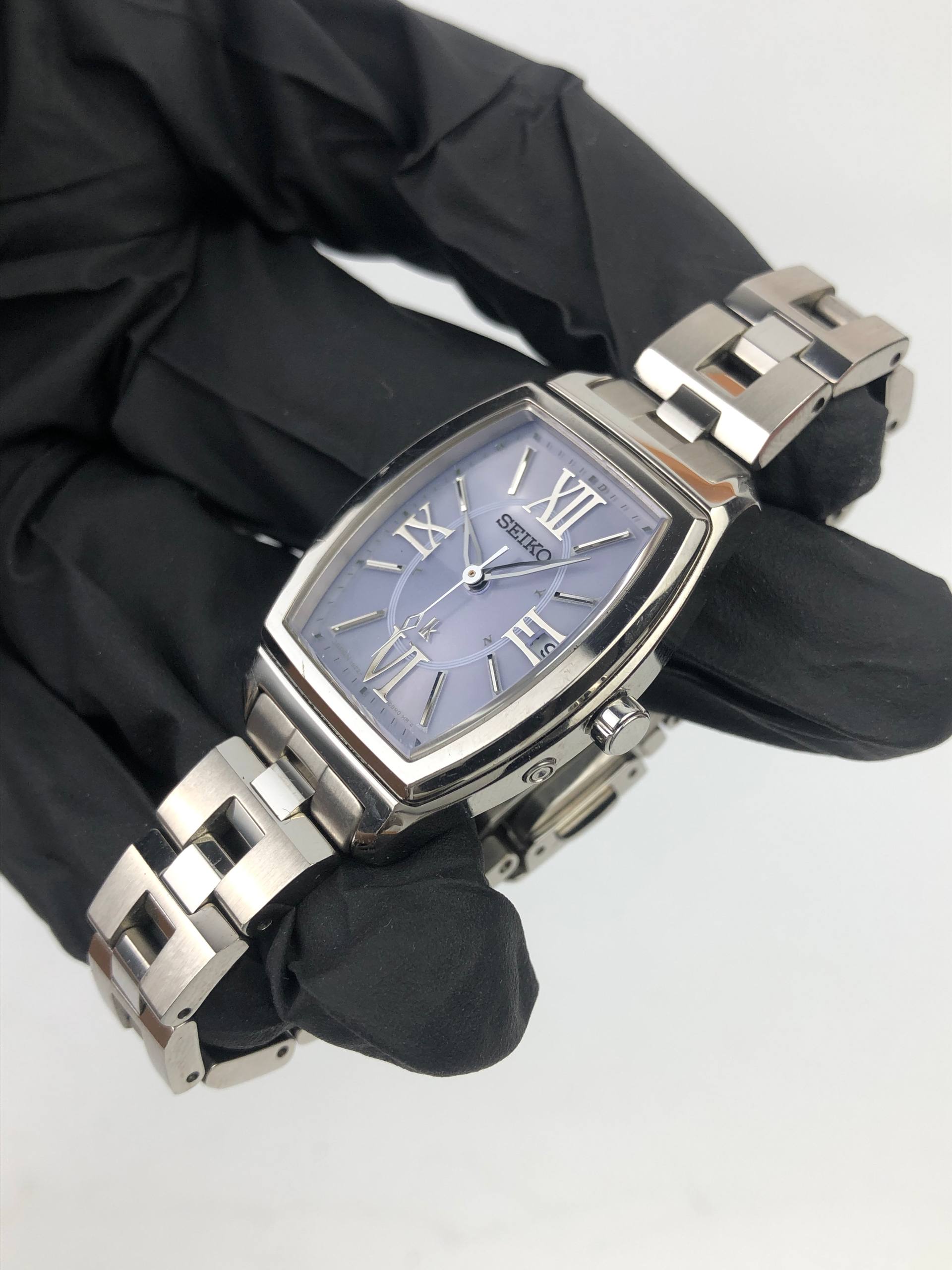 SEIKO LUKIA LADIES PURPLE DIAL ALL ORIGINAL - Gambar 3