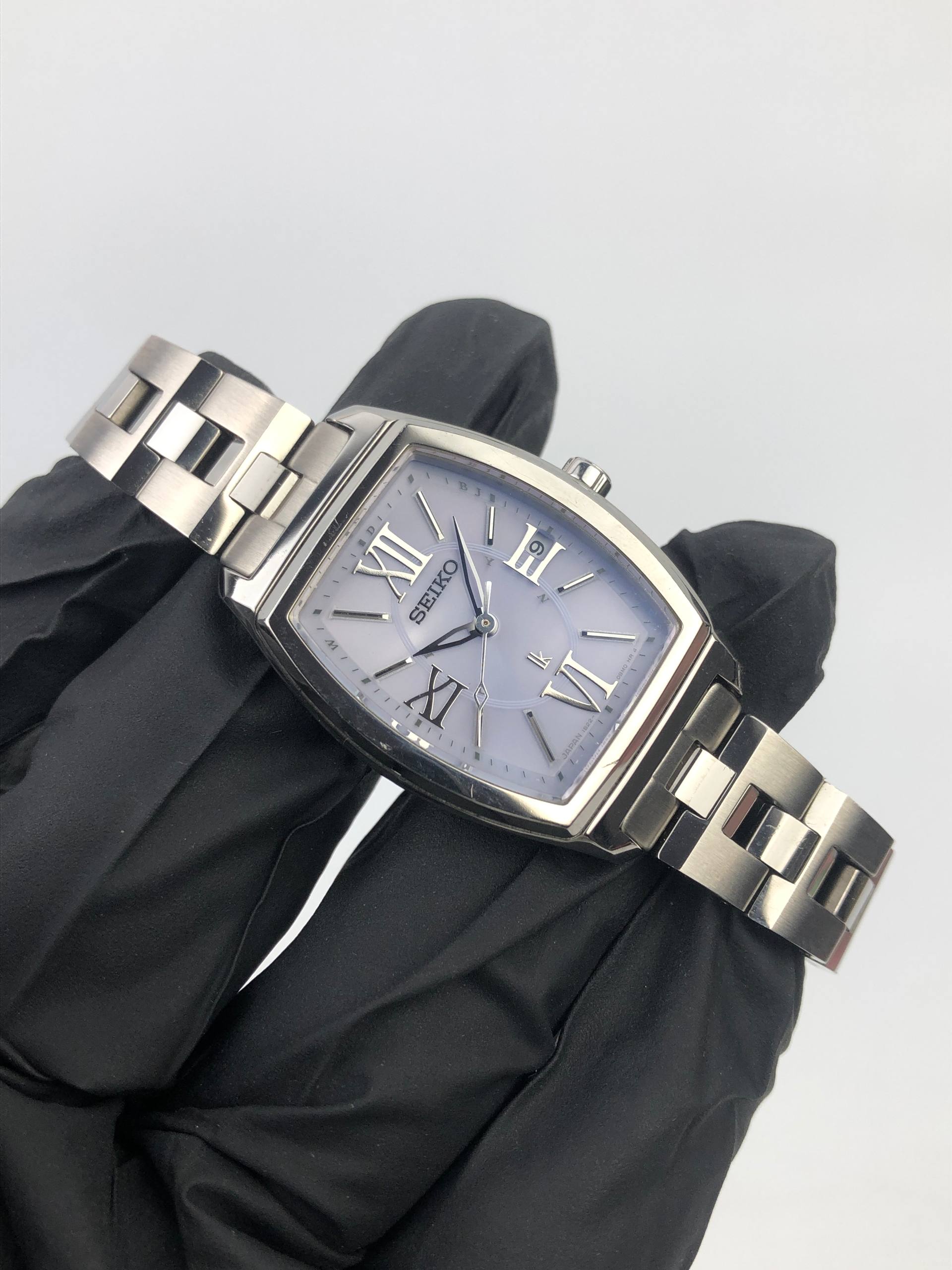 SEIKO LUKIA LADIES PURPLE DIAL ALL ORIGINAL - Gambar 4