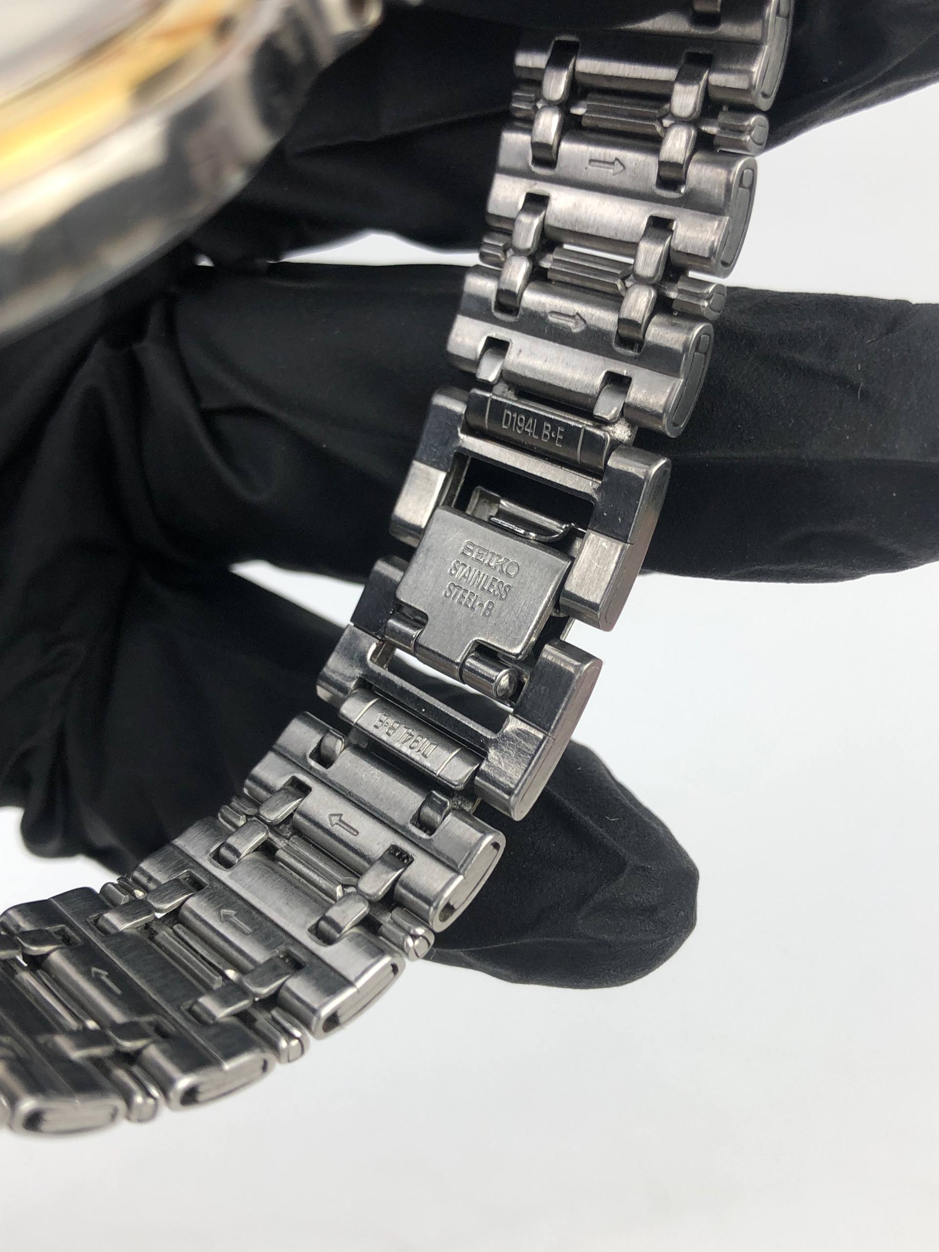 SEIKO SOLAR TWOTONE ALL ORIGINAL - Gambar 7