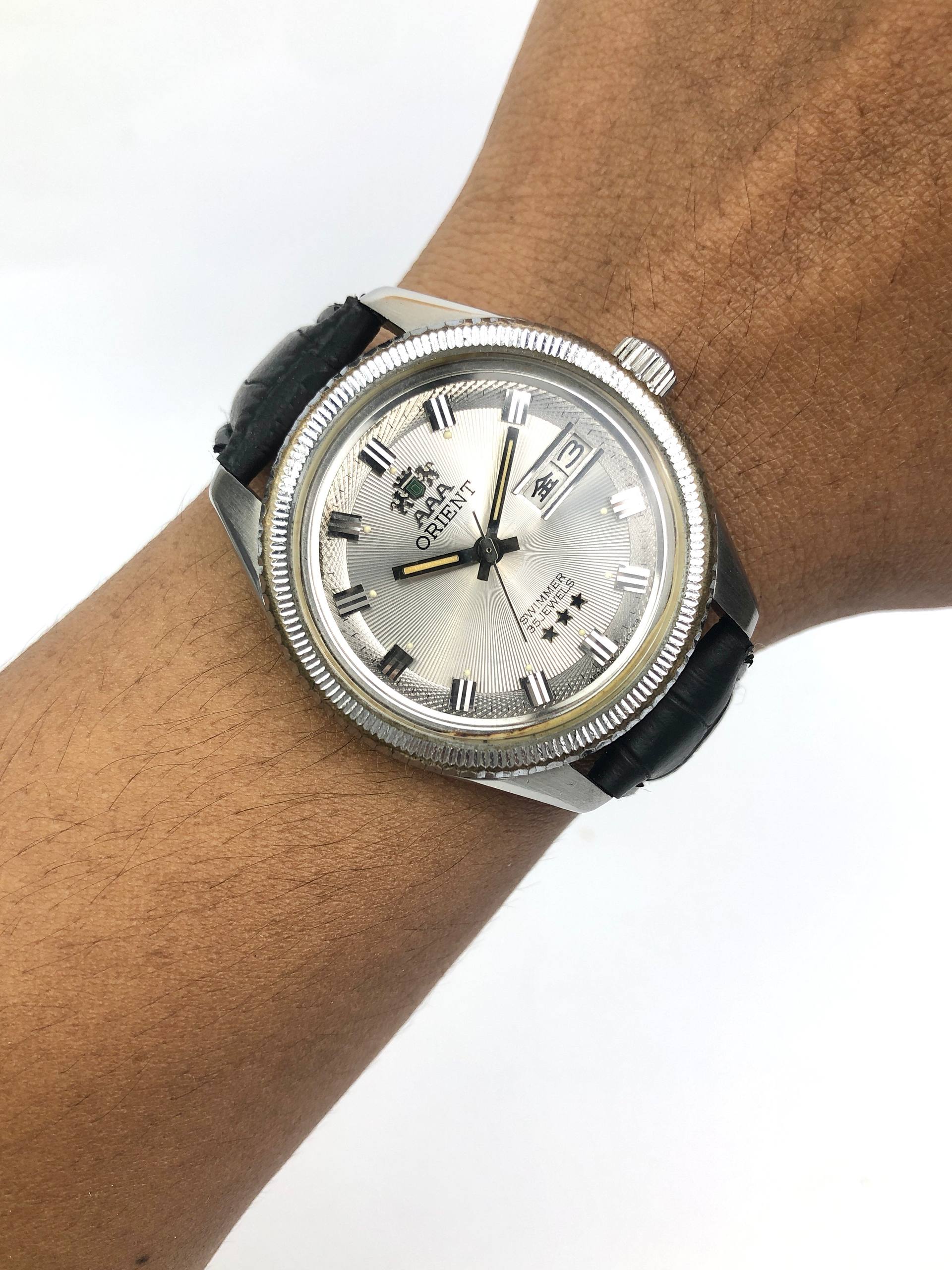 ORIENT SWIMMER TRIPLE A JAPAN DAYDATE AUTOMATIC