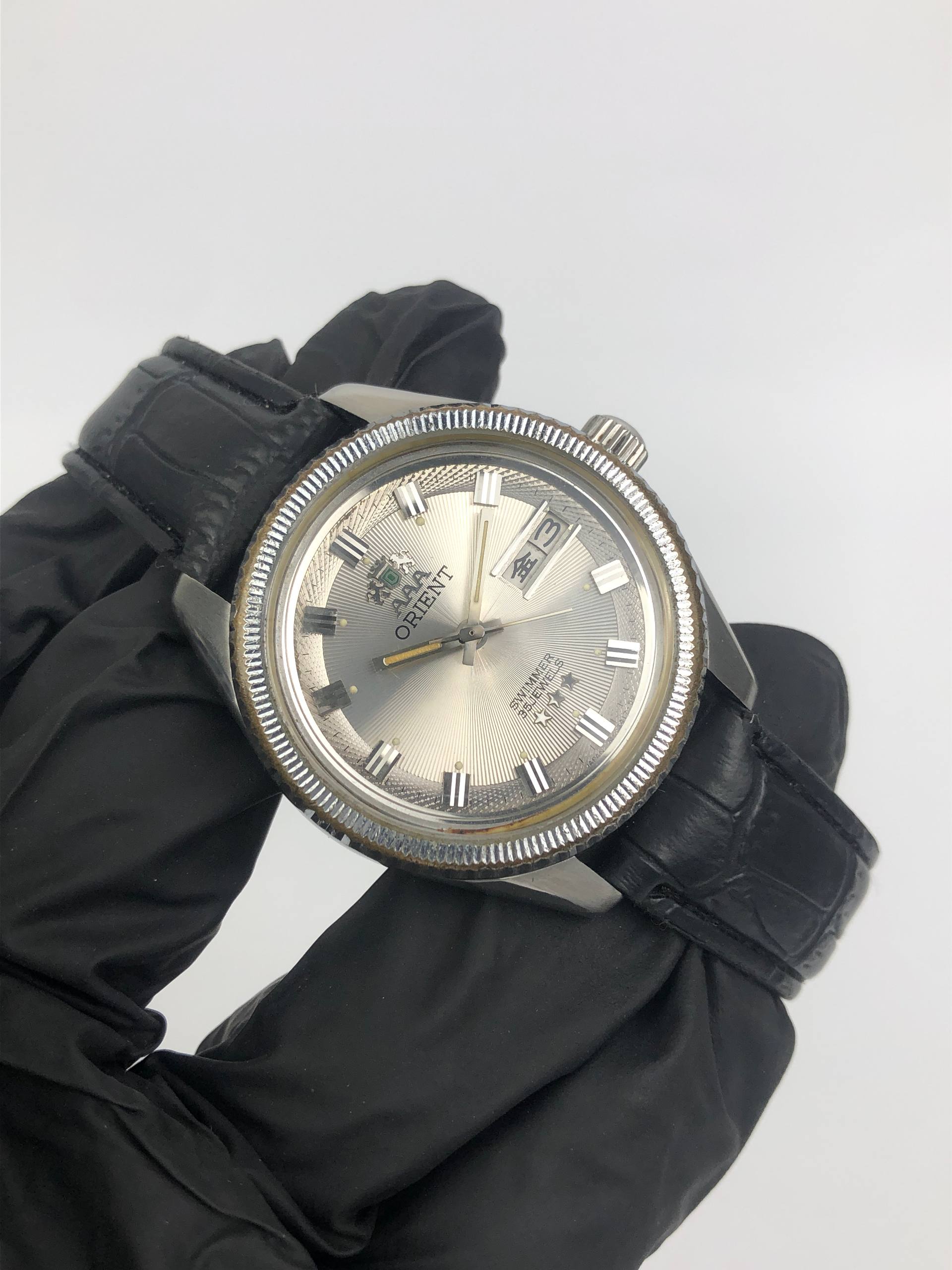 ORIENT SWIMMER TRIPLE A JAPAN DAYDATE AUTOMATIC - Gambar 4