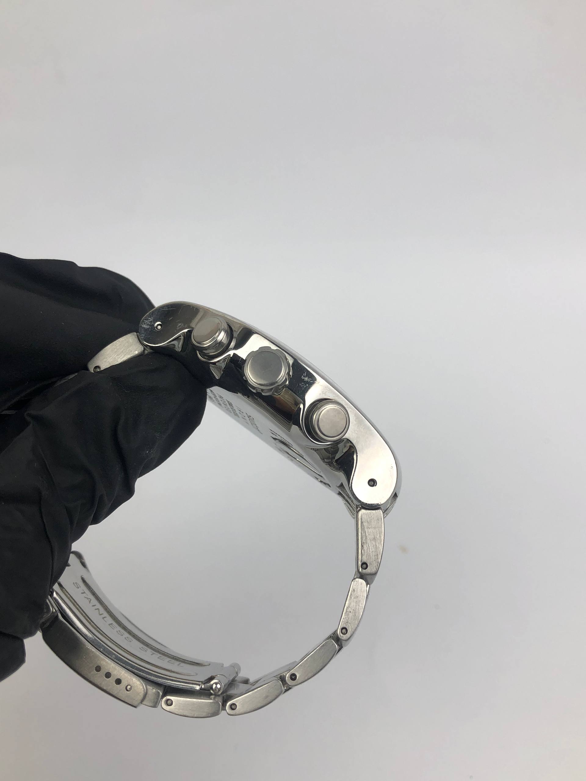 SWATCH CHRONOGRAP IRONY FULL STAINLESS STEEL ALL ORIGINAL - Gambar 5