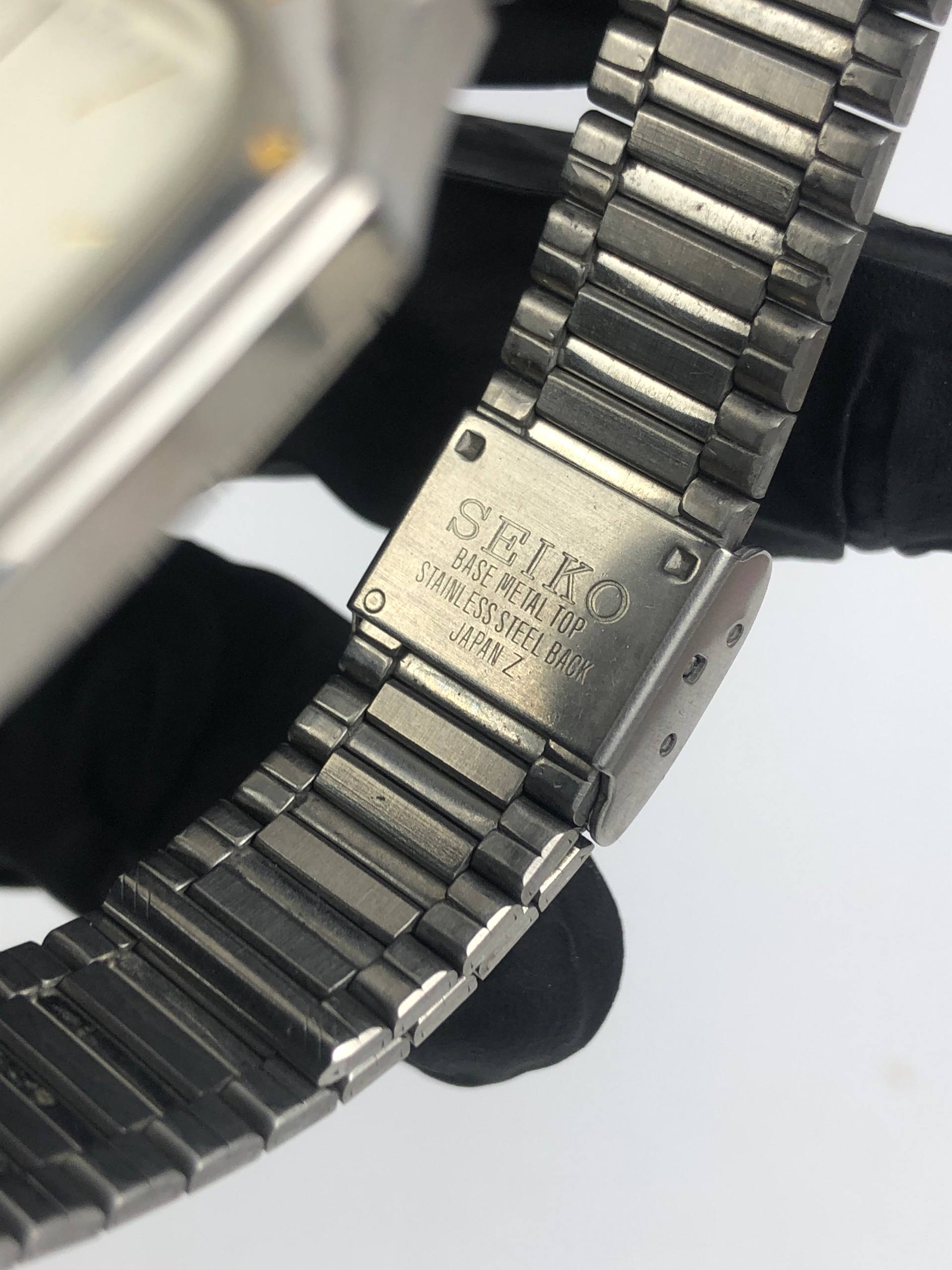 SEIKO CHRONOS TEXTURE DIAL MULTIGONAL CASE ALL ORI - Gambar 7
