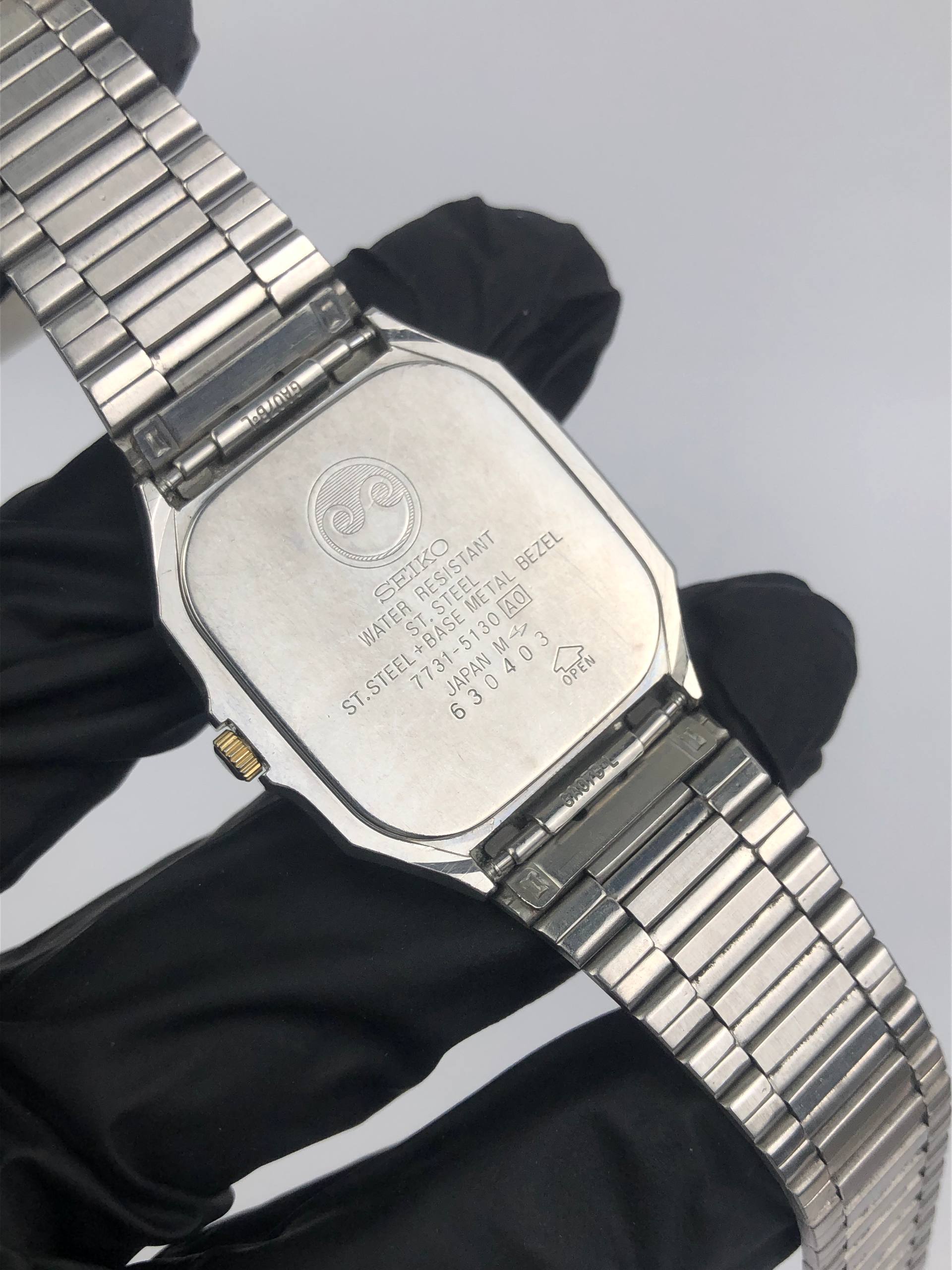 SEIKO CHRONOS TEXTURE DIAL MULTIGONAL CASE ALL ORI - Gambar 8