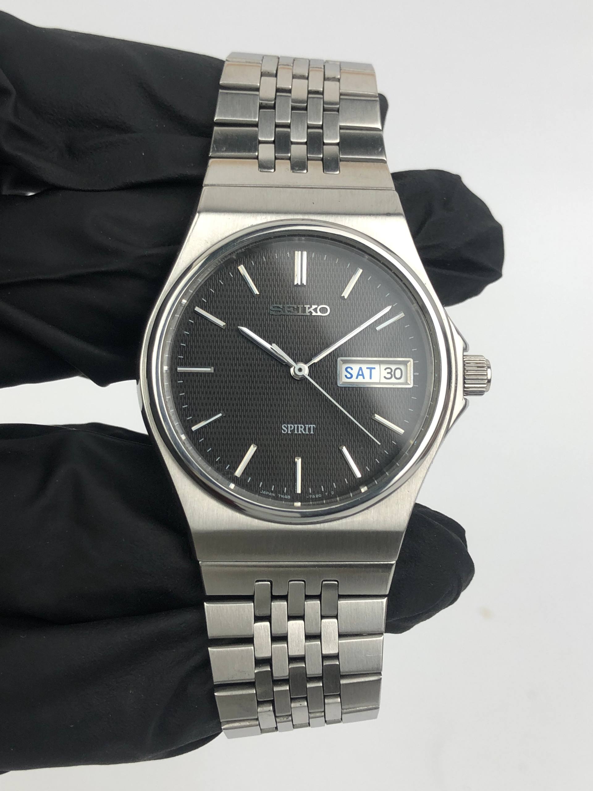SEIKO 7N48-7A10 SPIRIT JAPAN ALL ORIGINAL - Gambar 2
