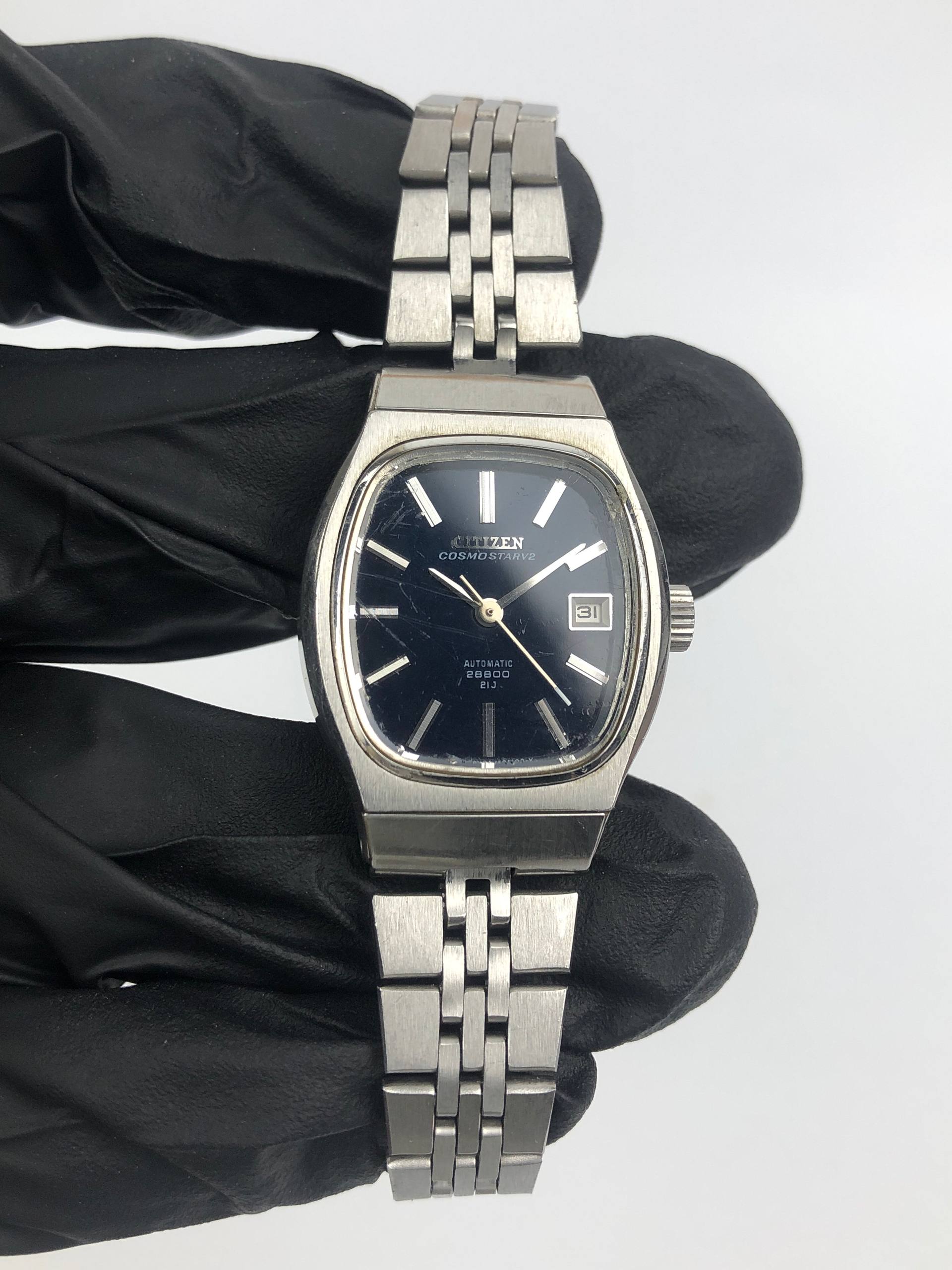 CITIZEN COSMOSTAR HI BEAT V2 6900 BLUE DIAL ALL ORIGINAL - Gambar 2