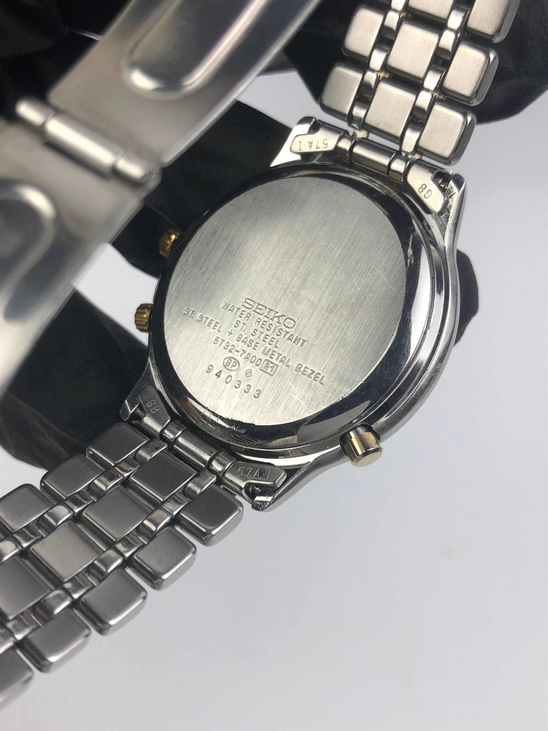 SEIKO 5T32-7A00 EQUIPMENT FIR PROFFESIONAL ALARM ALL ORI - Gambar 8