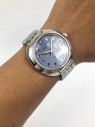 CITIZEN SEVEN STAR V2 BLUE SUNBURST DIAL ALL ORIGINAL