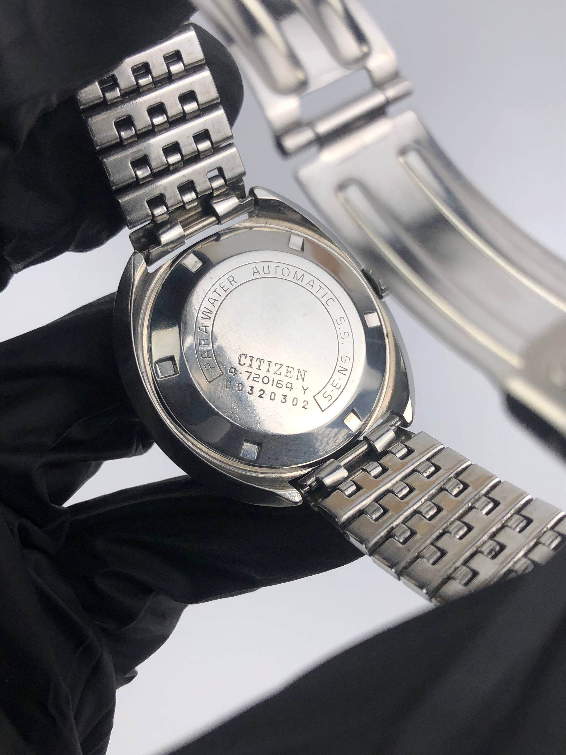 CITIZEN SEVEN STAR V2 BLUE SUNBURST DIAL ALL ORIGINAL - Gambar 8