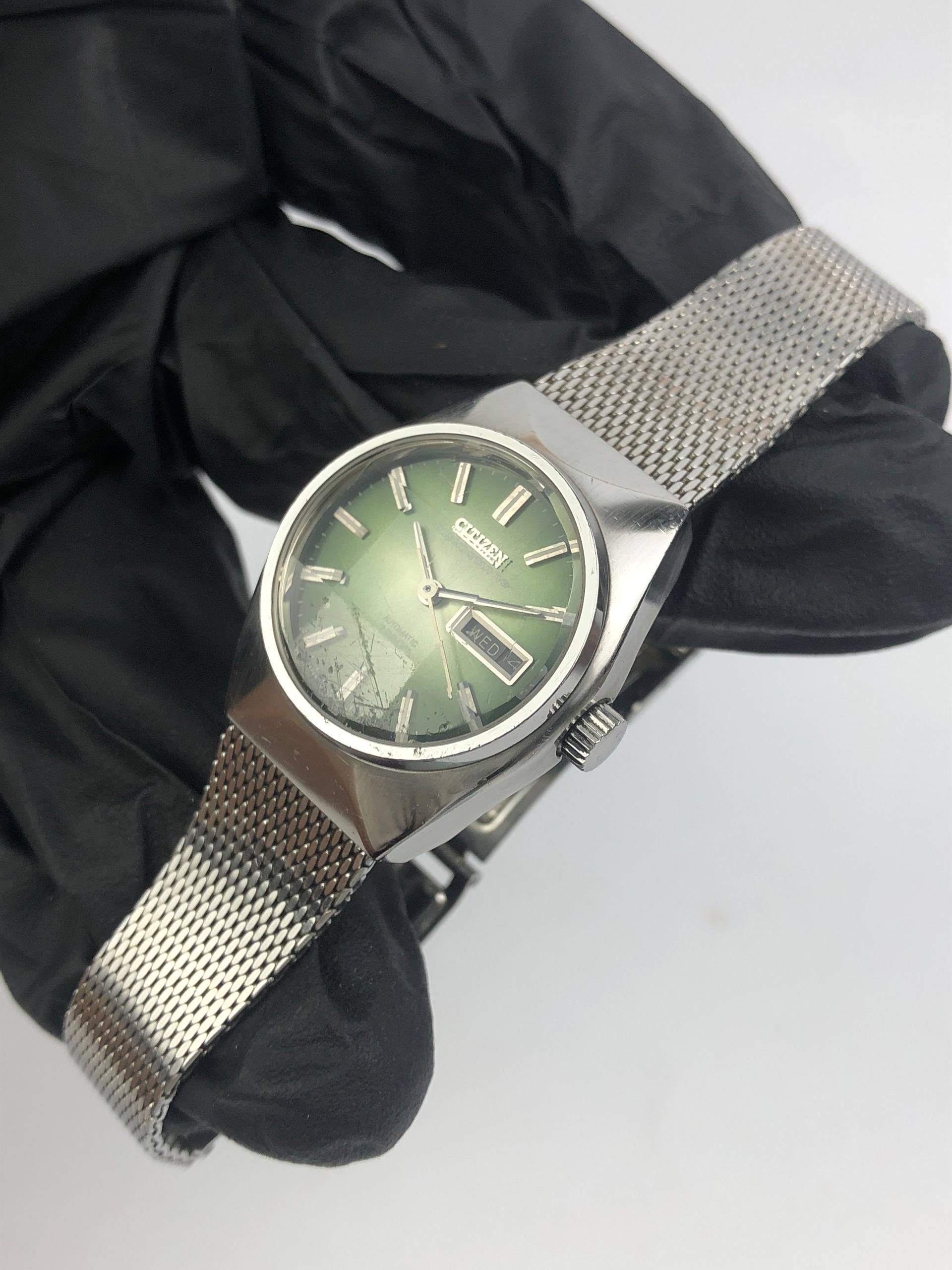 CITIZEN HI BEAT COSMOSTAR LADY GREEN DIAL - Gambar 3
