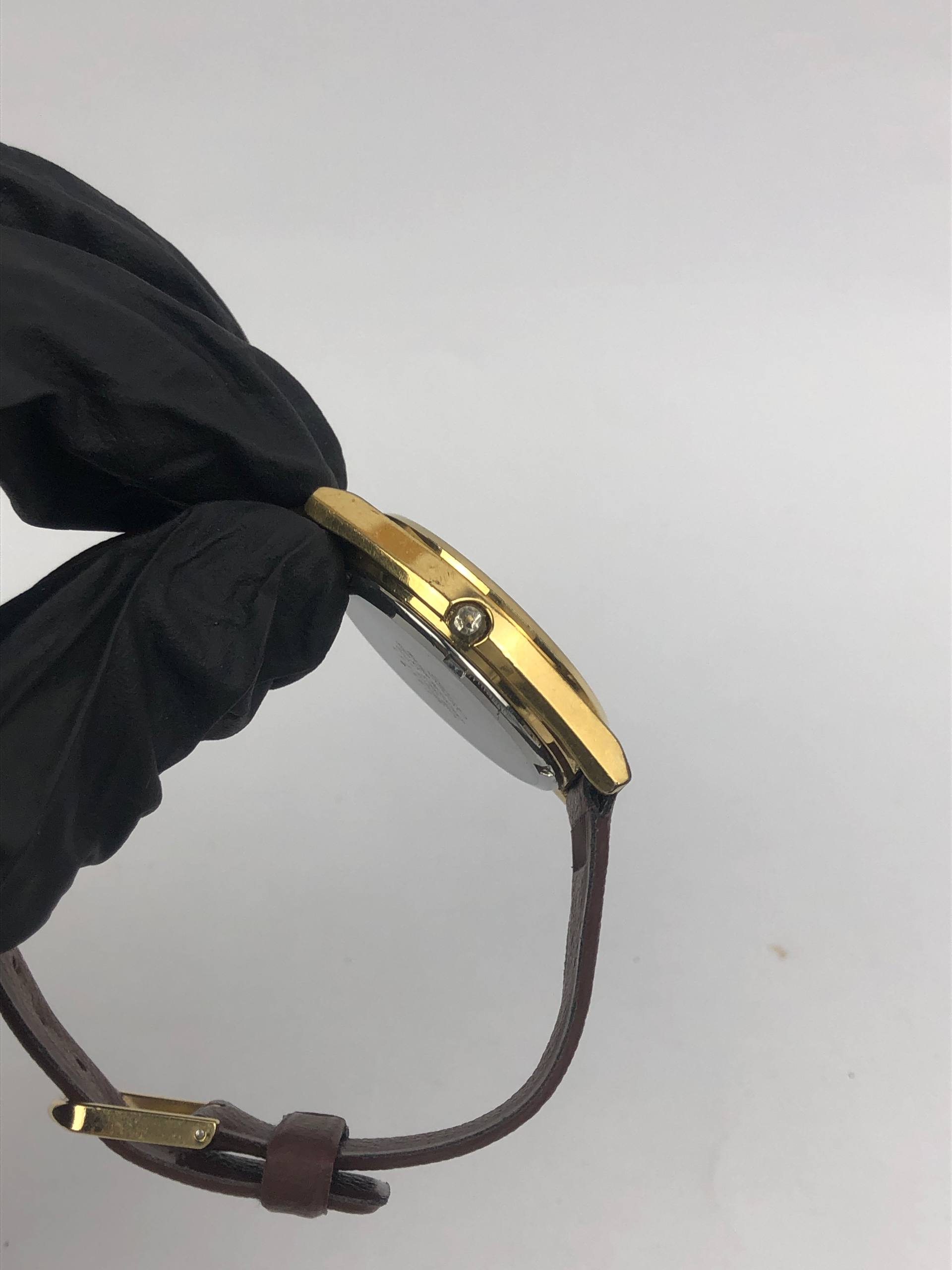 SEIKO TYPE II 8223-8090 TEXTURE DIAL BAR INDEX GOLD CASE - Gambar 5