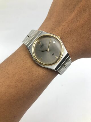 SEIKO SQ 5H22-6000 JAPAN QUARTZ TWOTONE ALL ORIGINAL