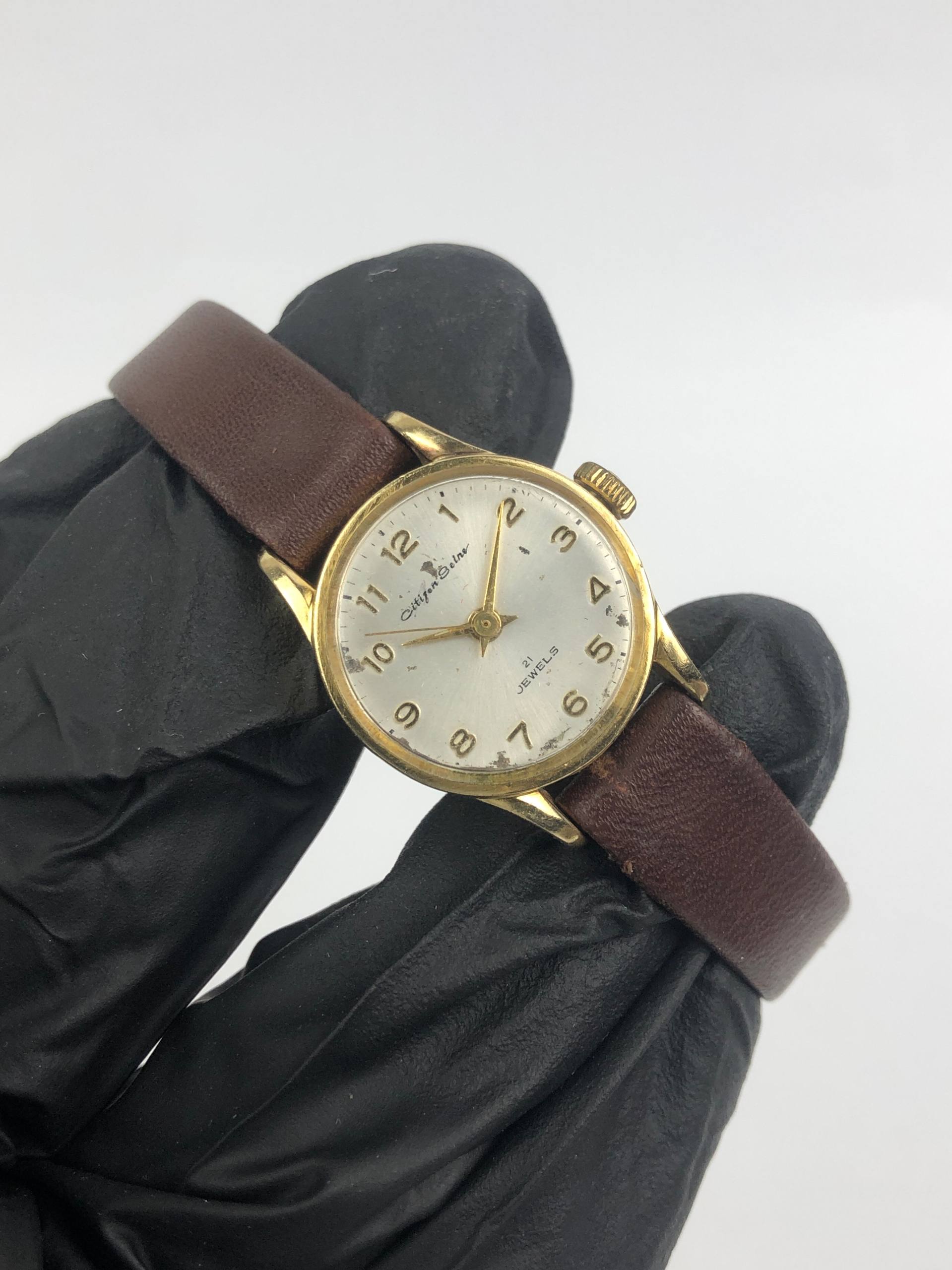 VINTAGE CITIZEN SEINE 21JEWELS LADIES - Gambar 4